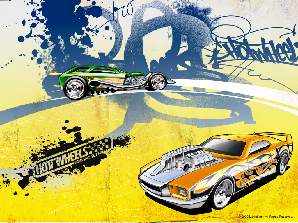 Hot Wheels Cars, ford racing wallpaper border - JohnyWheels