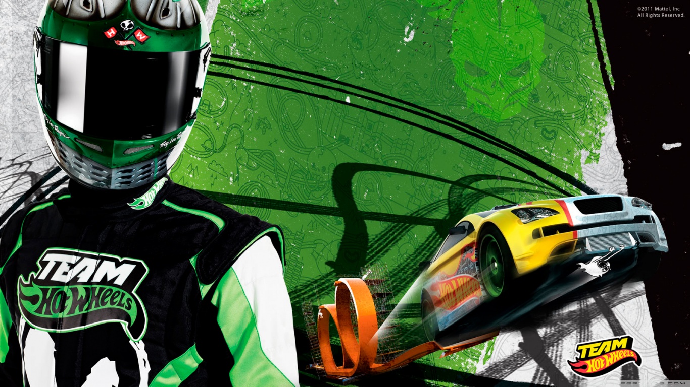 Hot Wheels | Green Team HD desktop wallpaper : Widescreen : High ...
