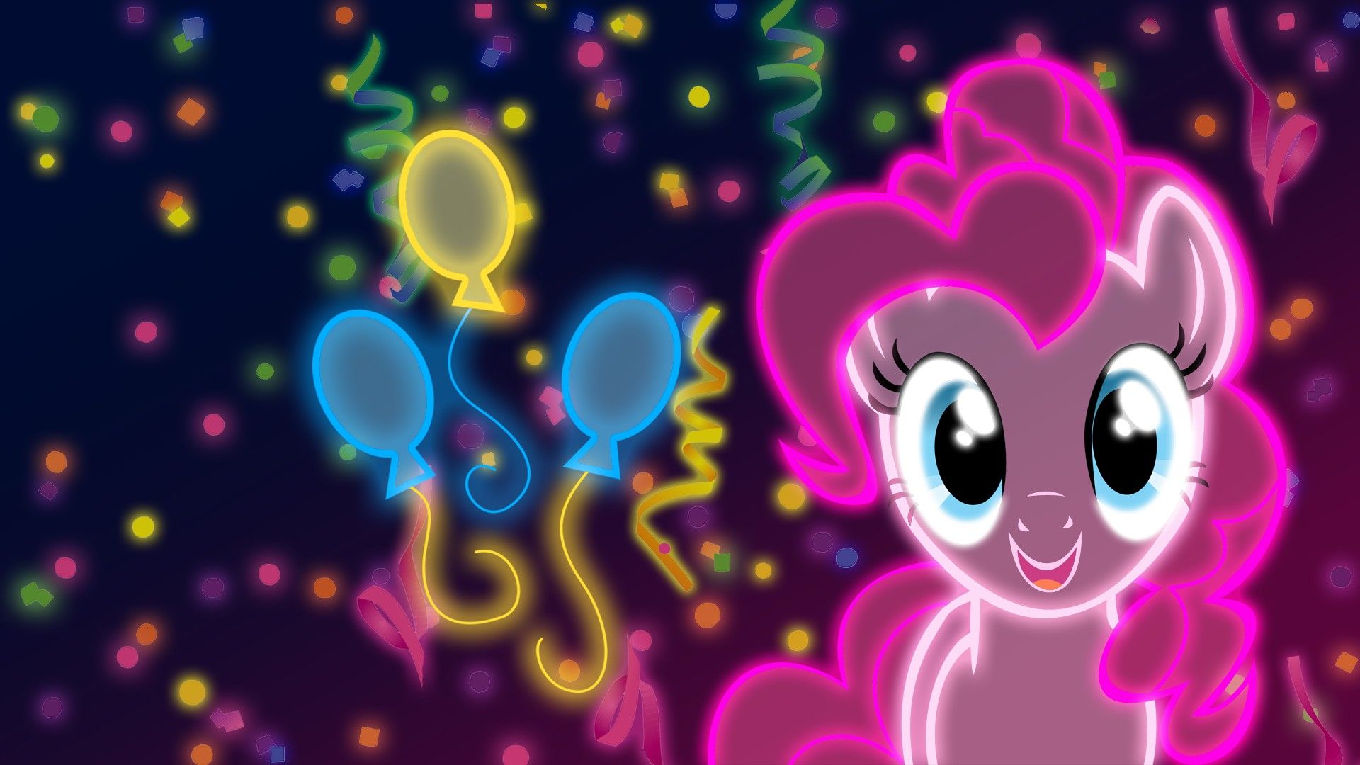 My little pony: friendship is magic neon wallpaper | AllWallpaper ...