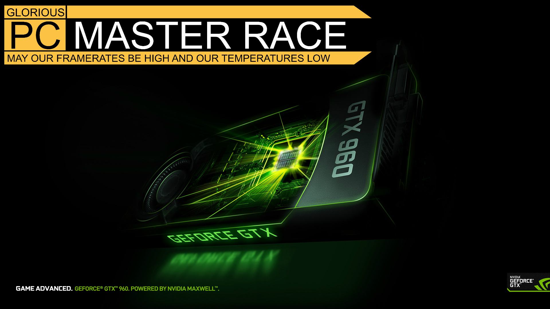 PC Master Race Wallpaper for my GTX 960 Brothers! - Imgur