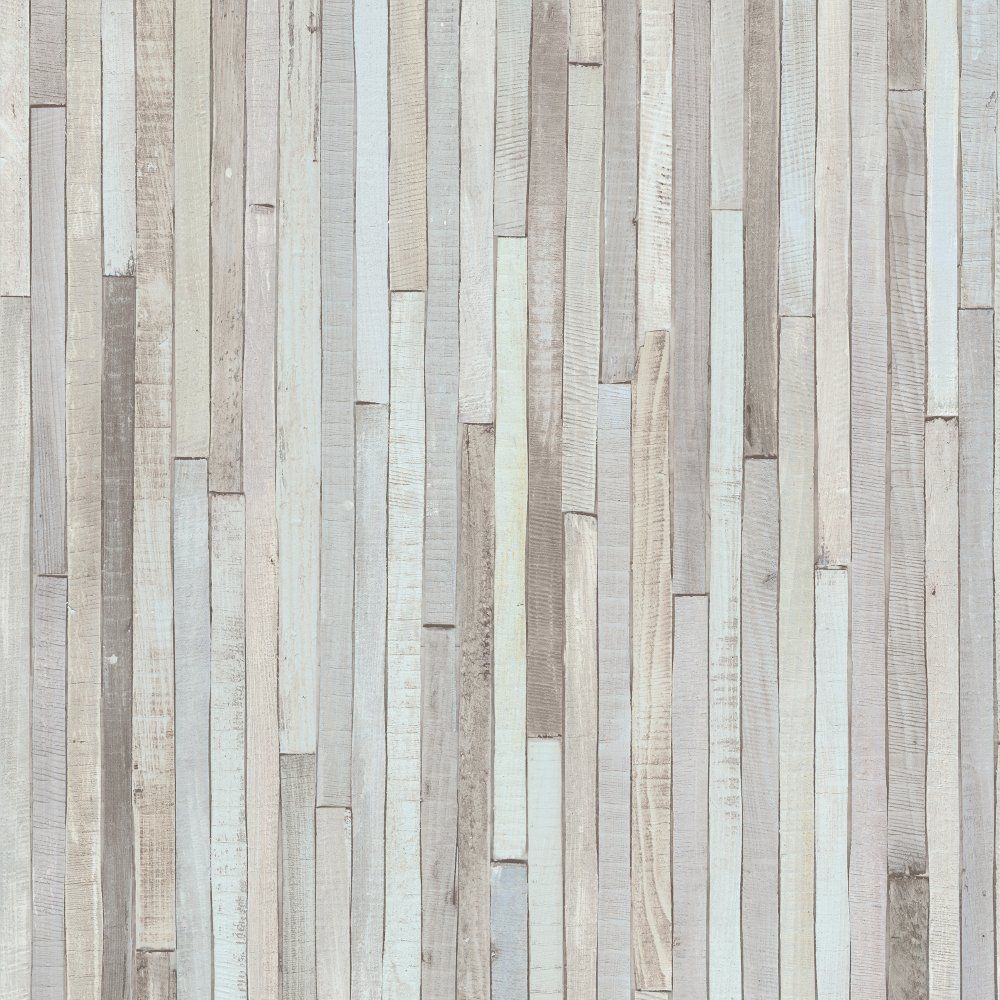 Rasch Portfolio Wooden Panel Striped Cabin Wood Vinyl Wallpaper 280418