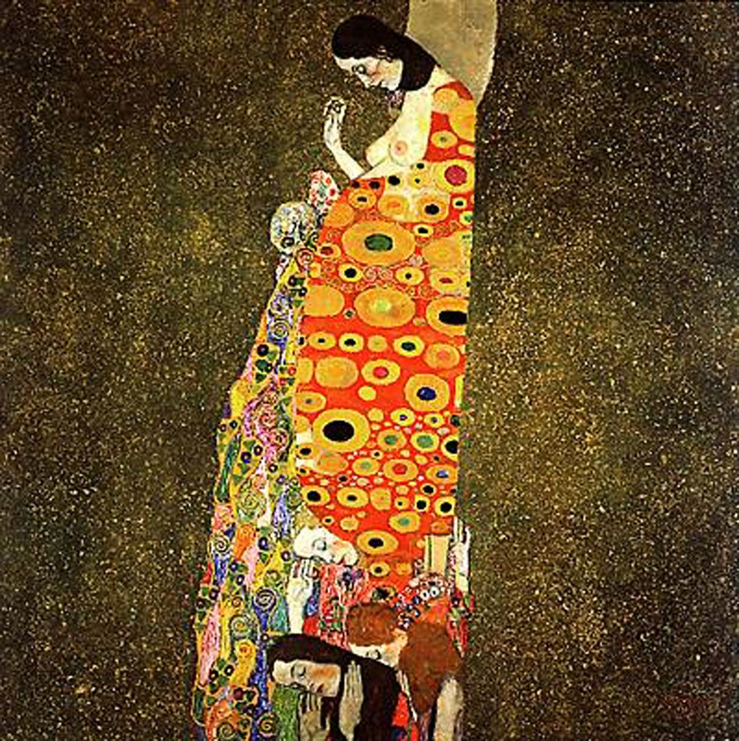 G Hope Ii - Surrealist Gustav Klimt Art Wallpaper Picture