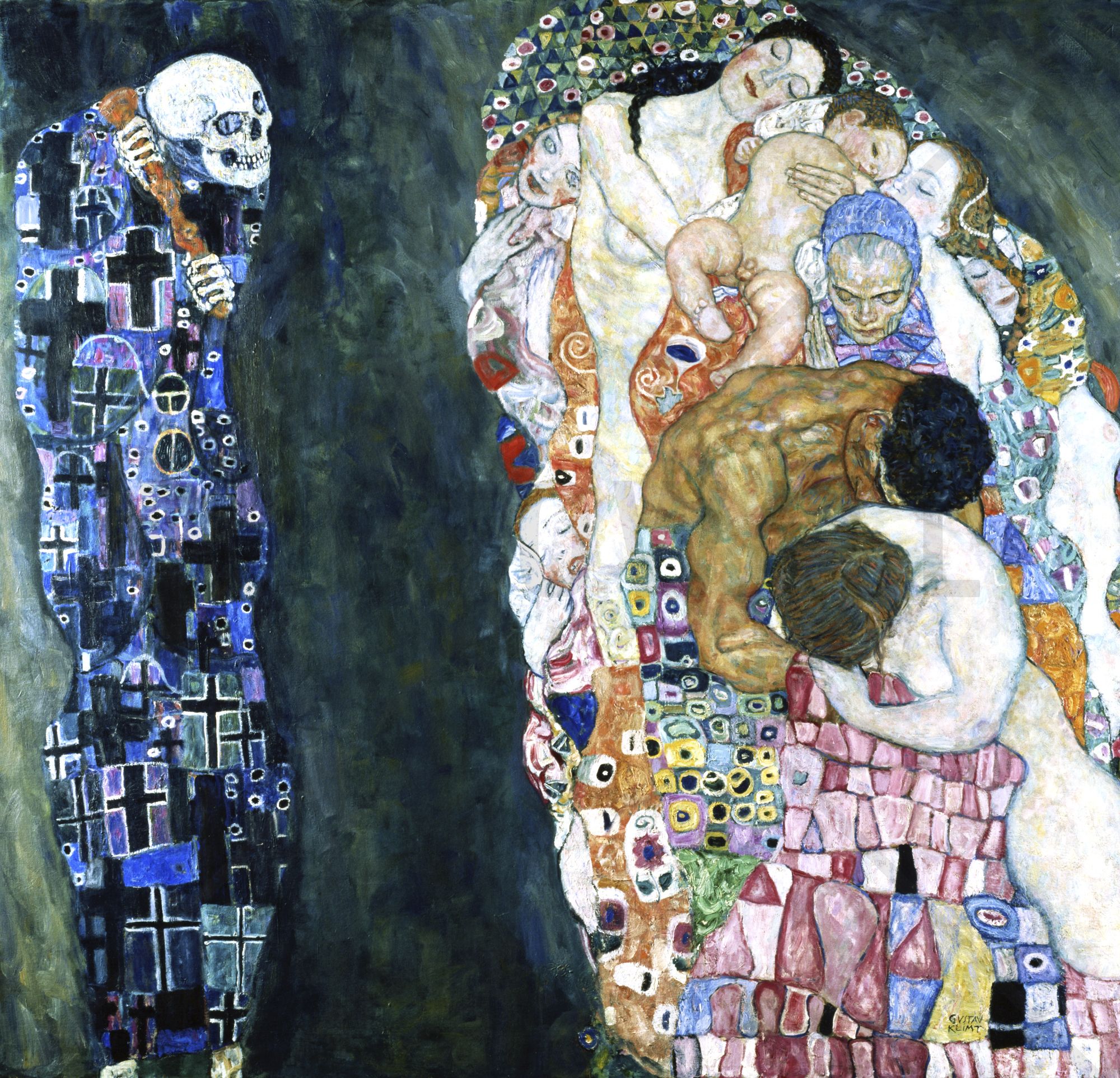 Klimt, Gustav - Death and Life - Wall Mural & Photo Wallpaper