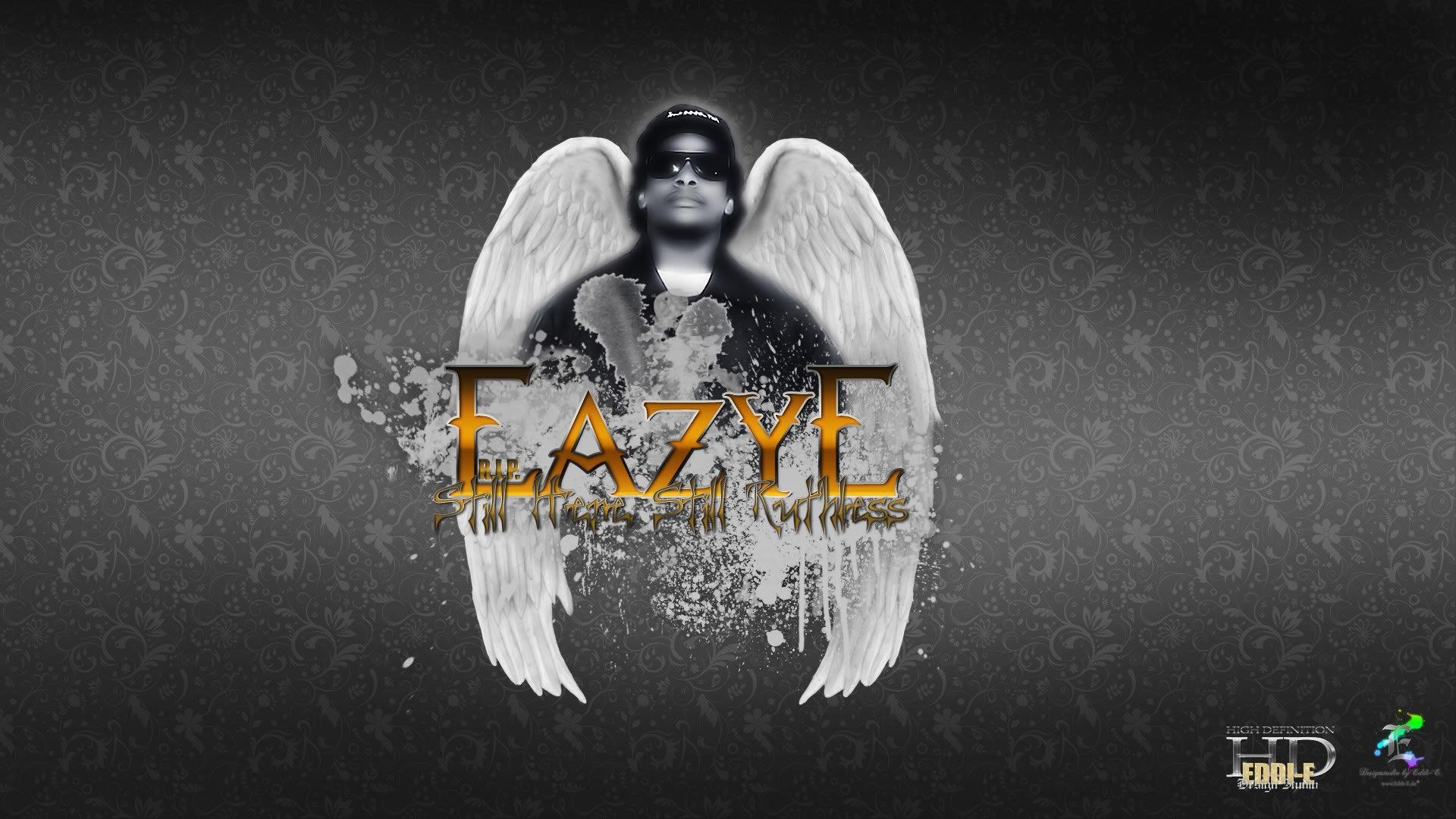 Eazy Nwa Gangsta Rapper Rap Hip Hop Eazy E Poster Tv Free Desktop ...