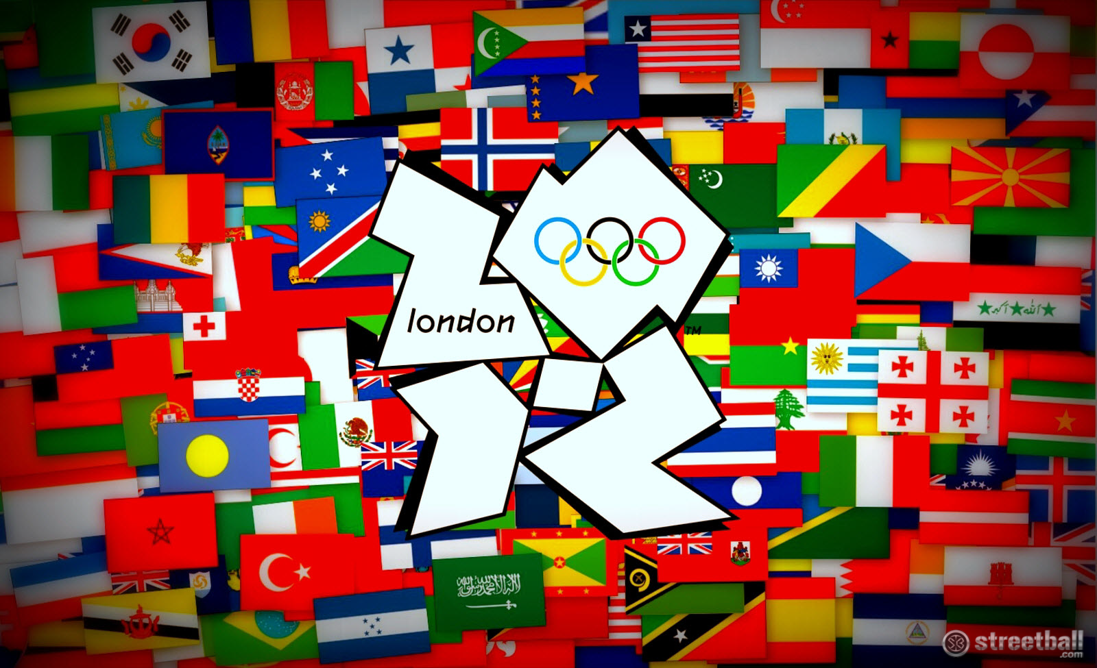 London Olympics Basketball Wallpaper - Streetball