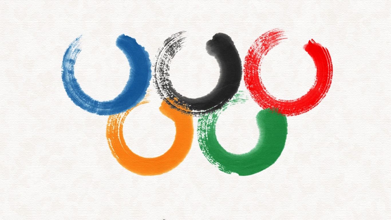 justpict.com The Olympic Rings Wallpaper