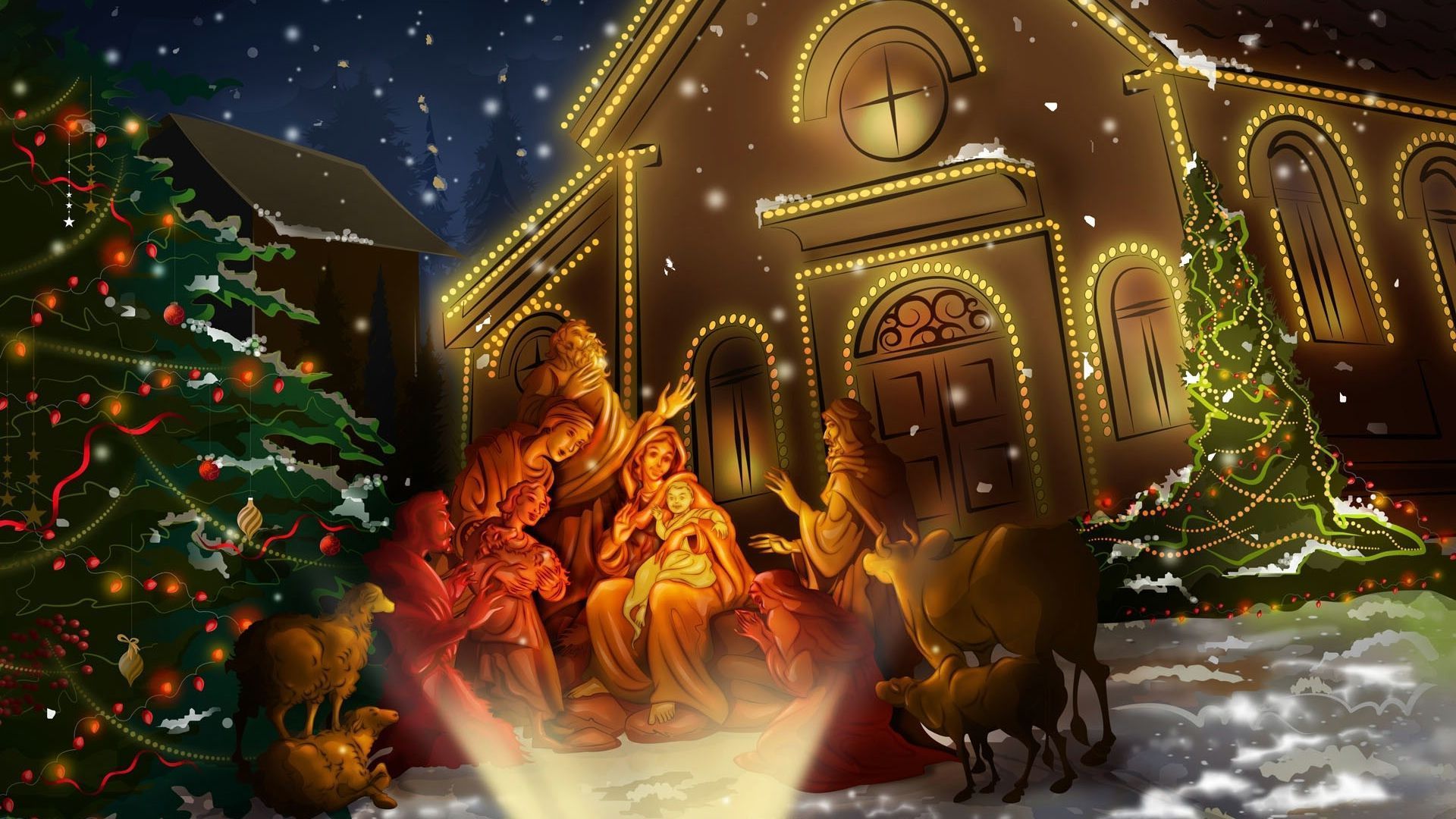 Animated Christmas Desktop wallpapers Animated Christmas