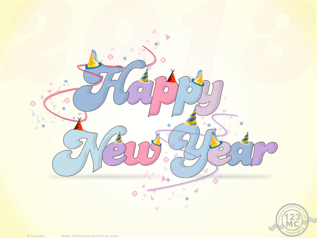 Happy New Year 2013. Download Free Wallpaper Free eCard, Greetings