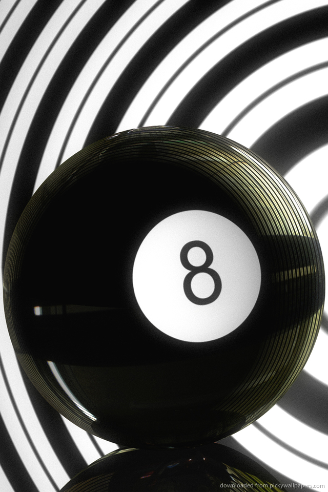 Download 8 Ball Wallpaper For iPhone 4