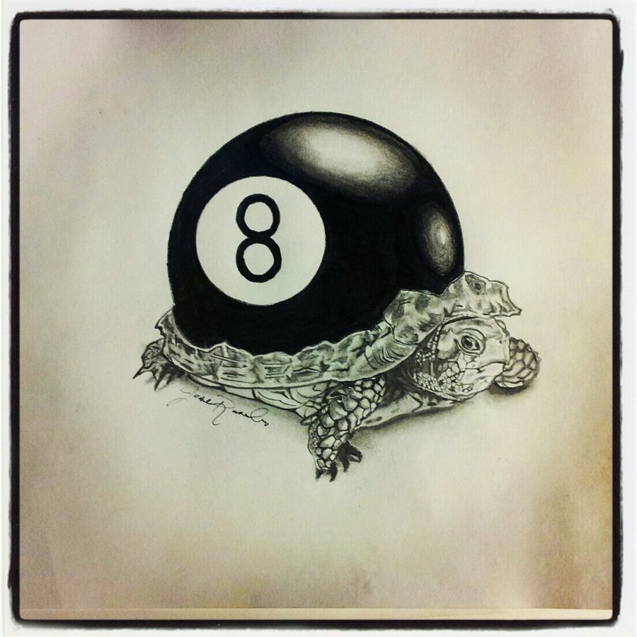 turtle 8-ball by LowOnCash1 on DeviantArt
