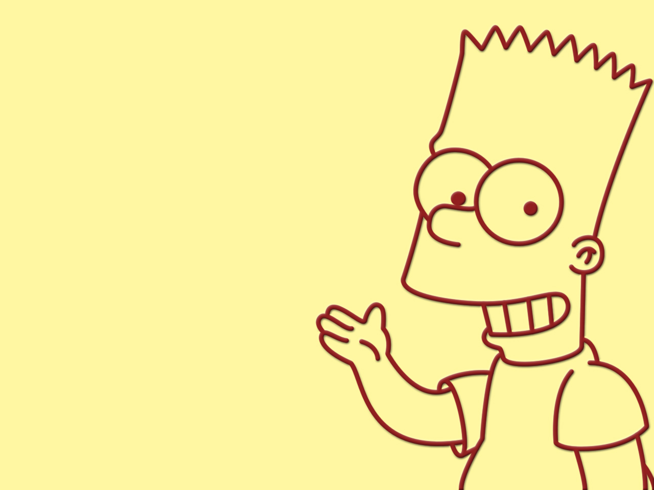 2000x1500px Bart Simpson #257480