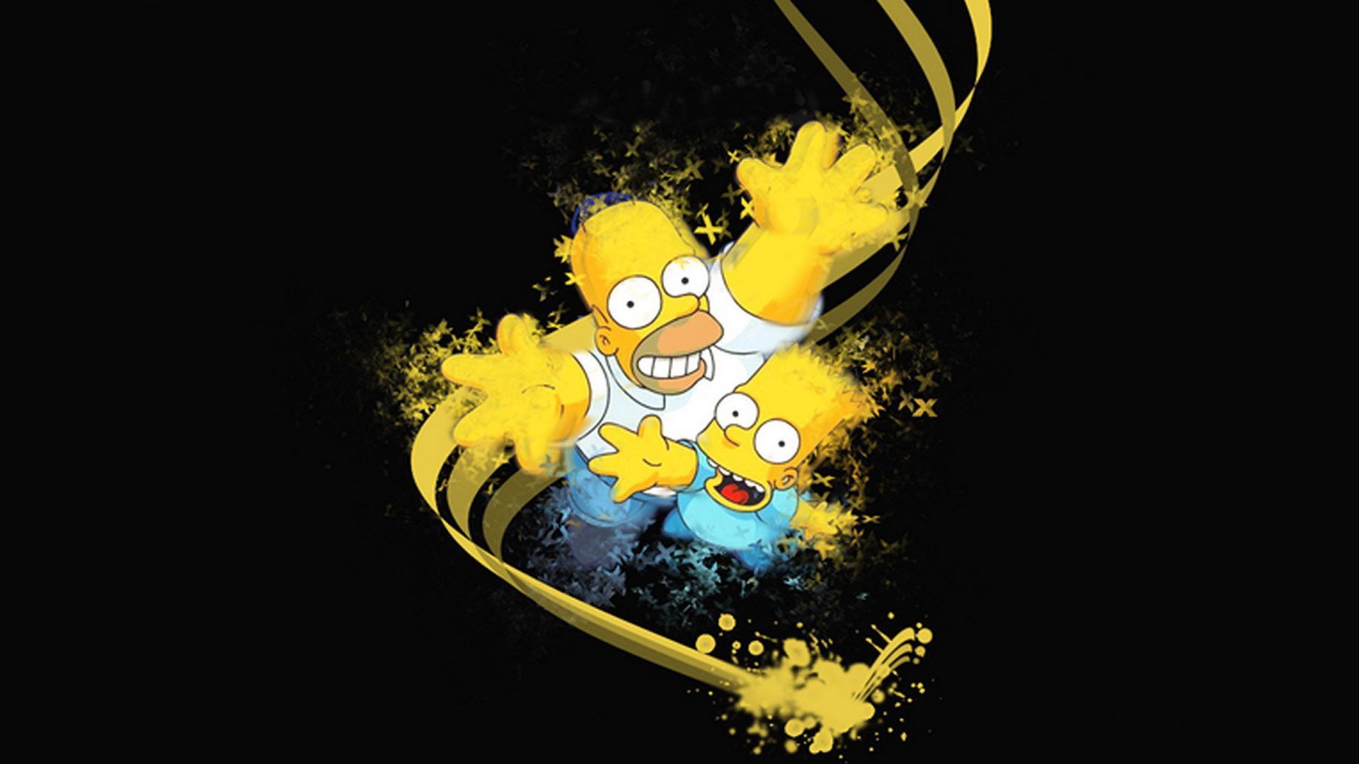 Homer Simpson Bart Simpson - Wallpaper, High Definition, High ...
