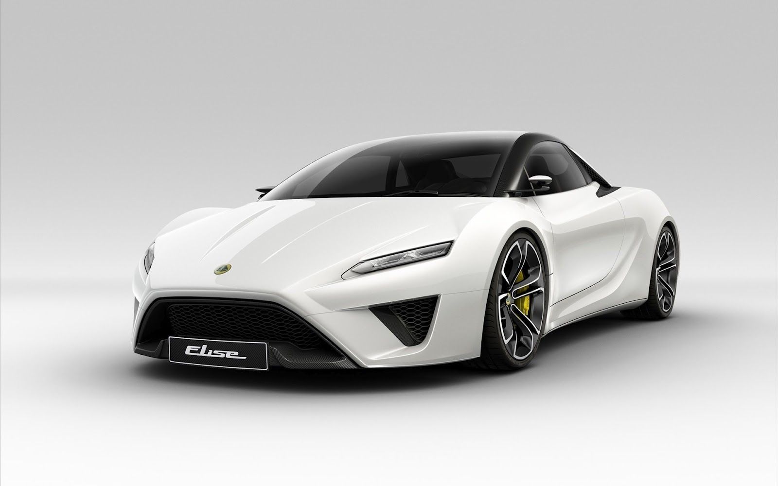 Download White Lotus Elise Concept Car Wallpaper 1600x1000 Full