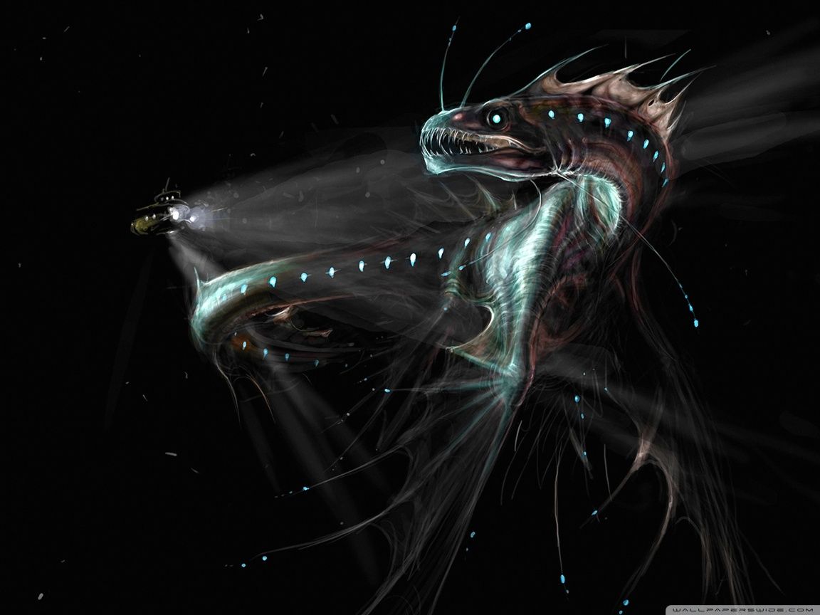 Deep Sea Monster HD desktop wallpaper : High Definition ...