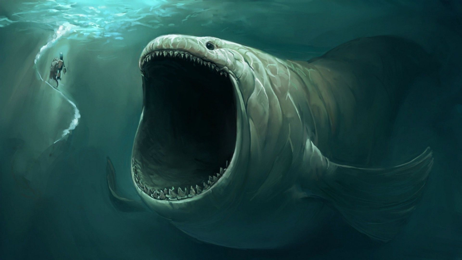 Giant Sea Monster HD Wallpaper | 1920x1080 | ID:52889