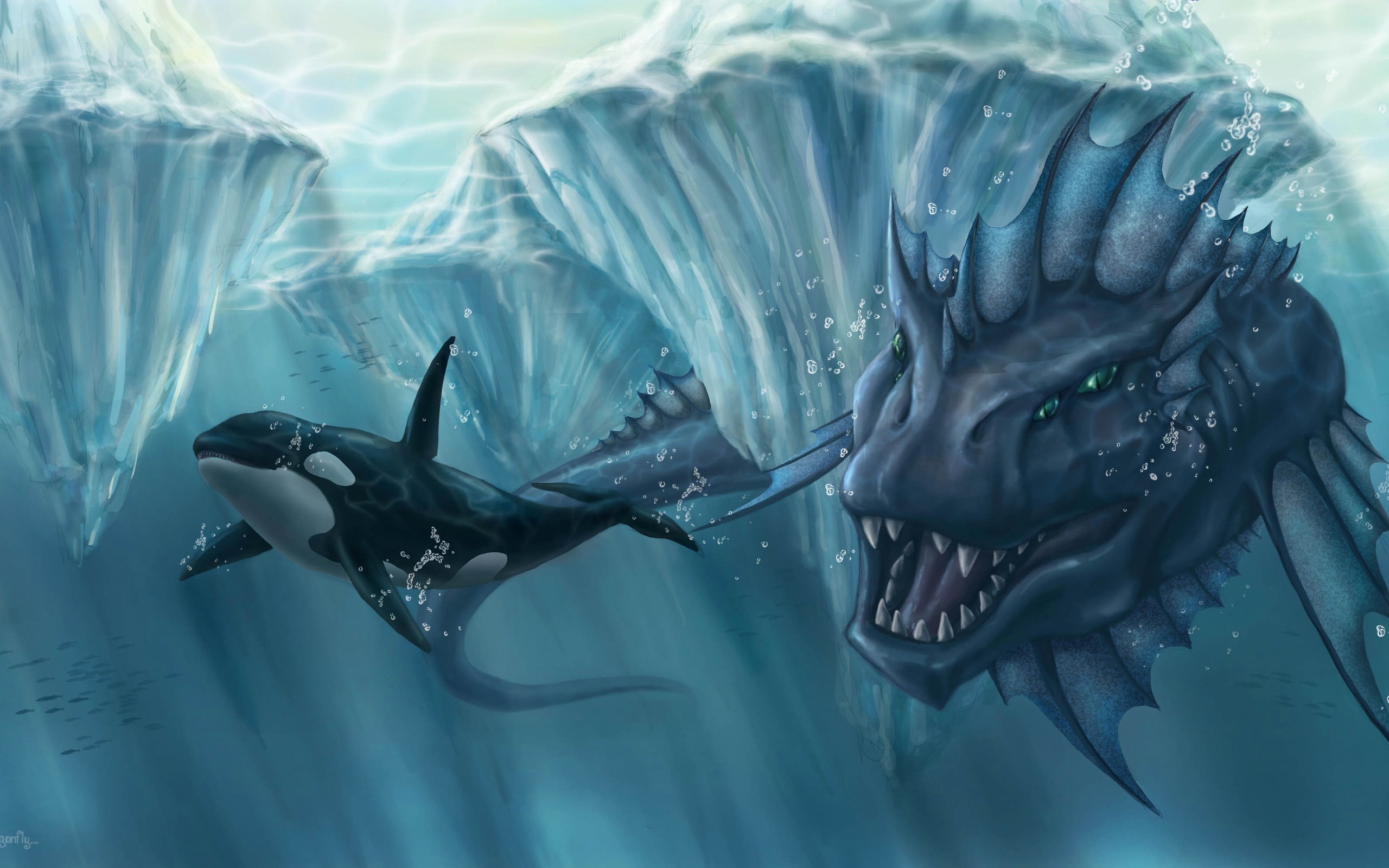 Sea Monster Wallpaper - HD Images New
