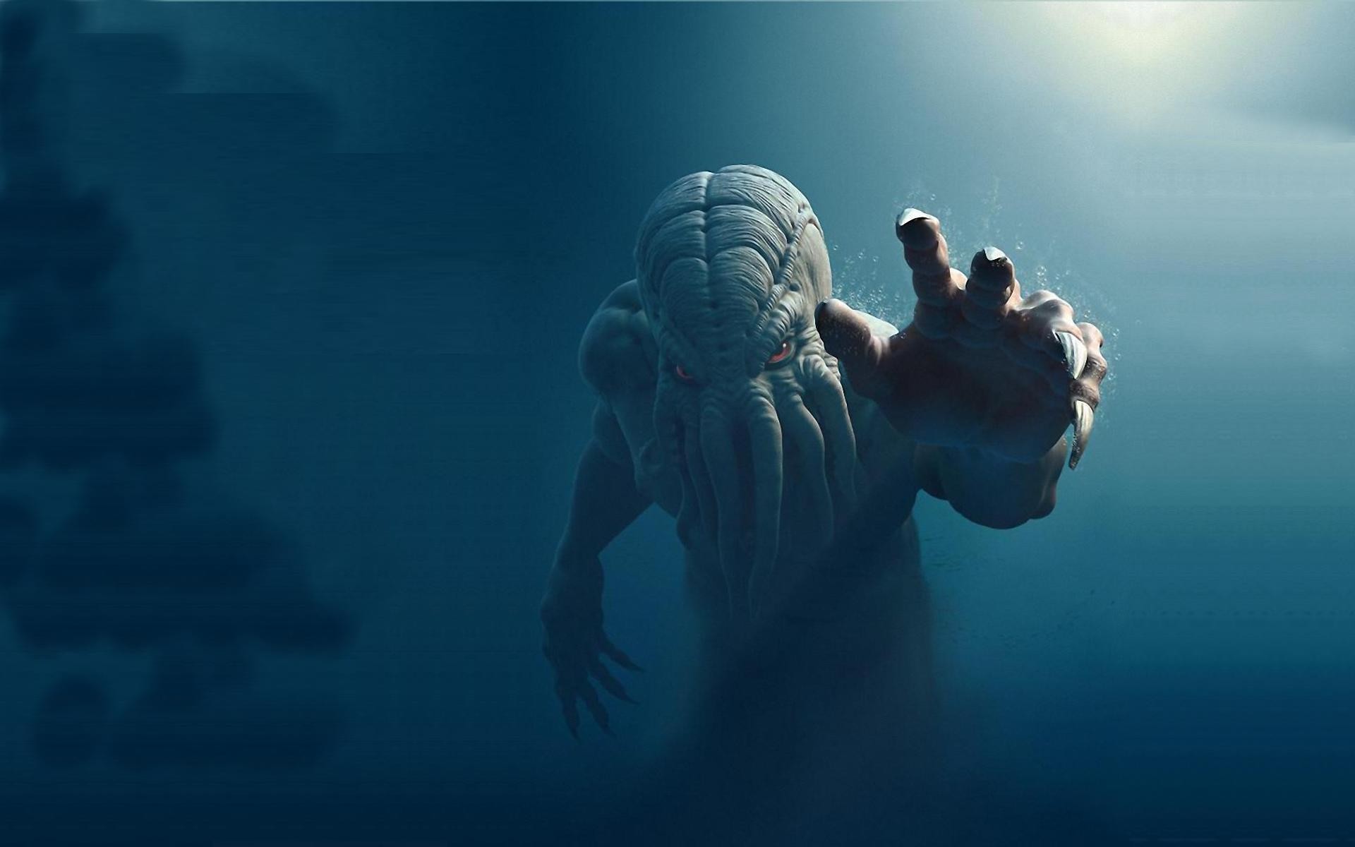 Cthulhu monster at the bottom of the sea wallpapers and images ...