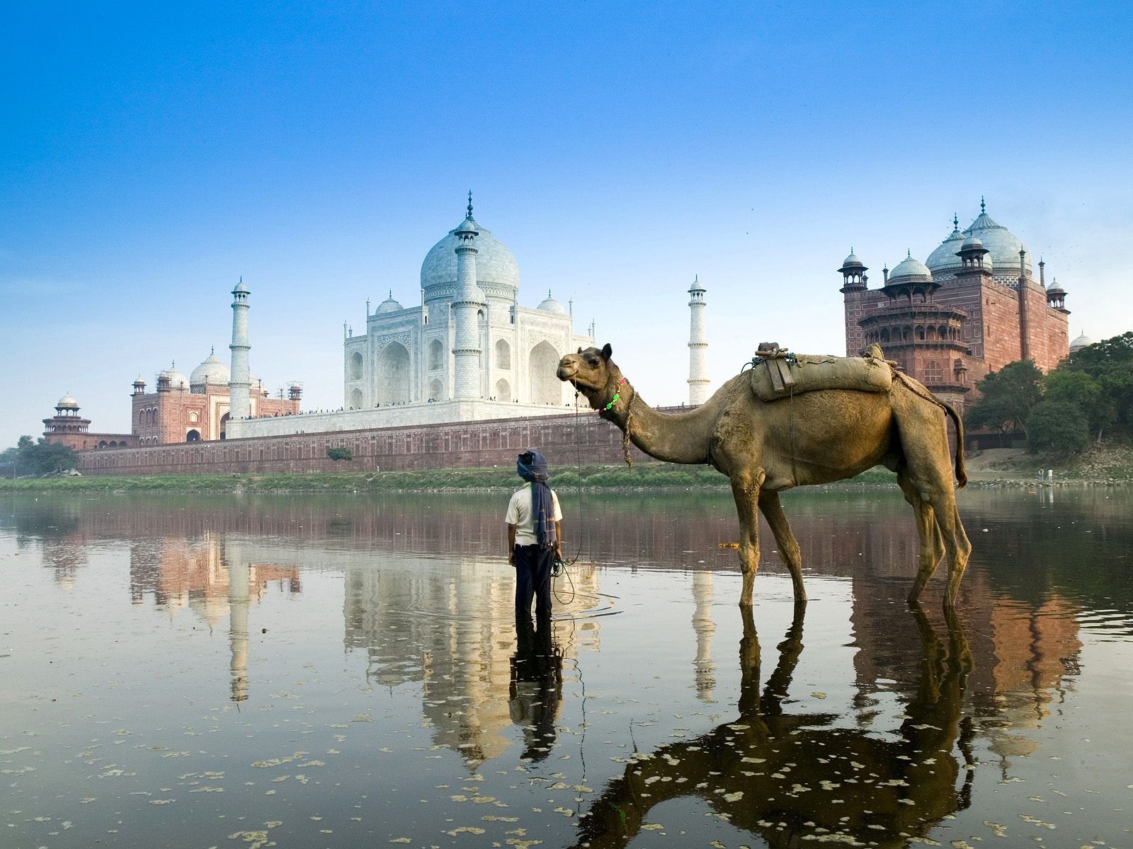 Yamuna River Agra India Wallpapers HD Backgrounds