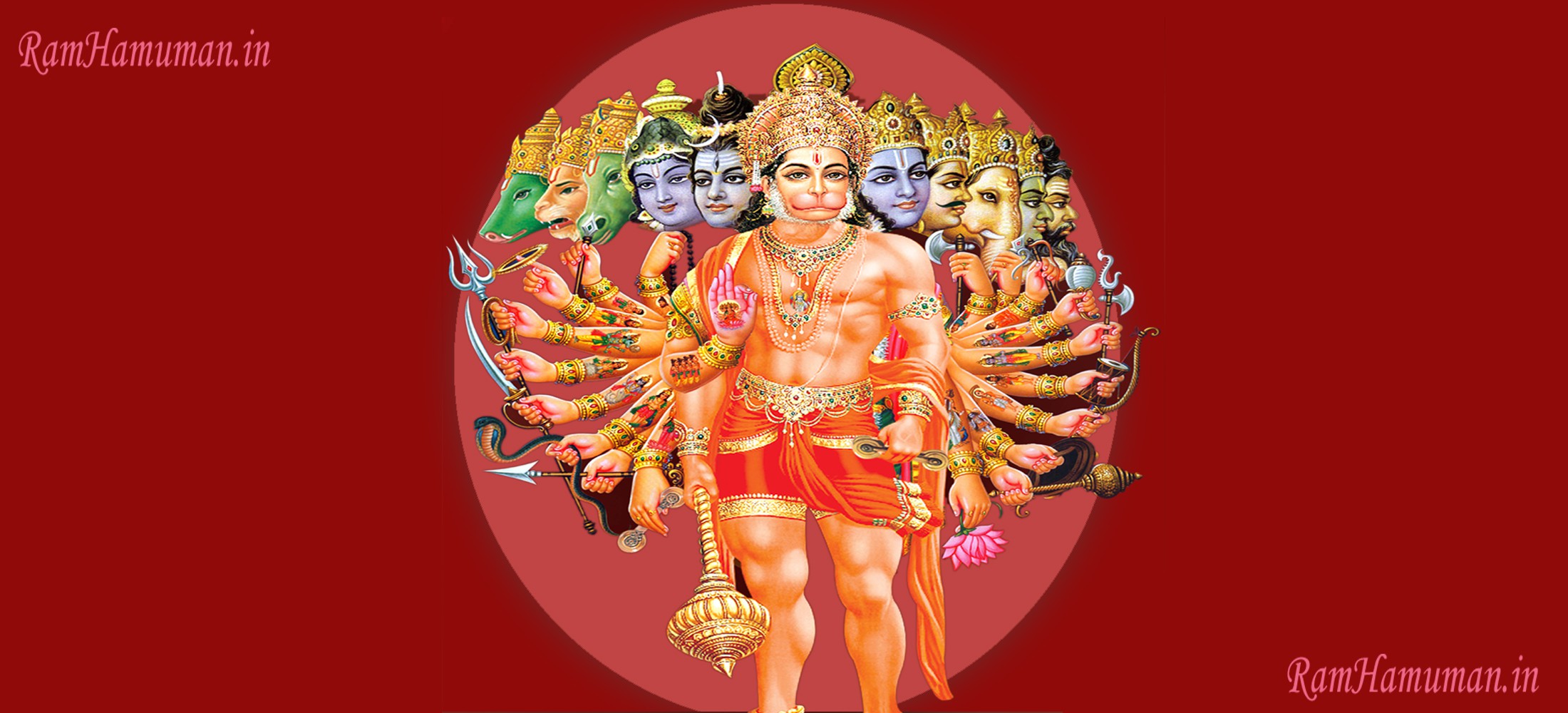 Download Lord Hanuman Shri Ram HD Wallpapers 11 mukhi hanuman ji