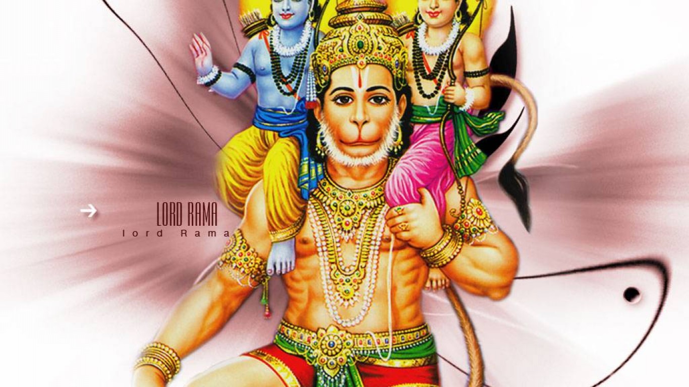 1366x768 Lord Hanuman | God Hanuman Wallpaper