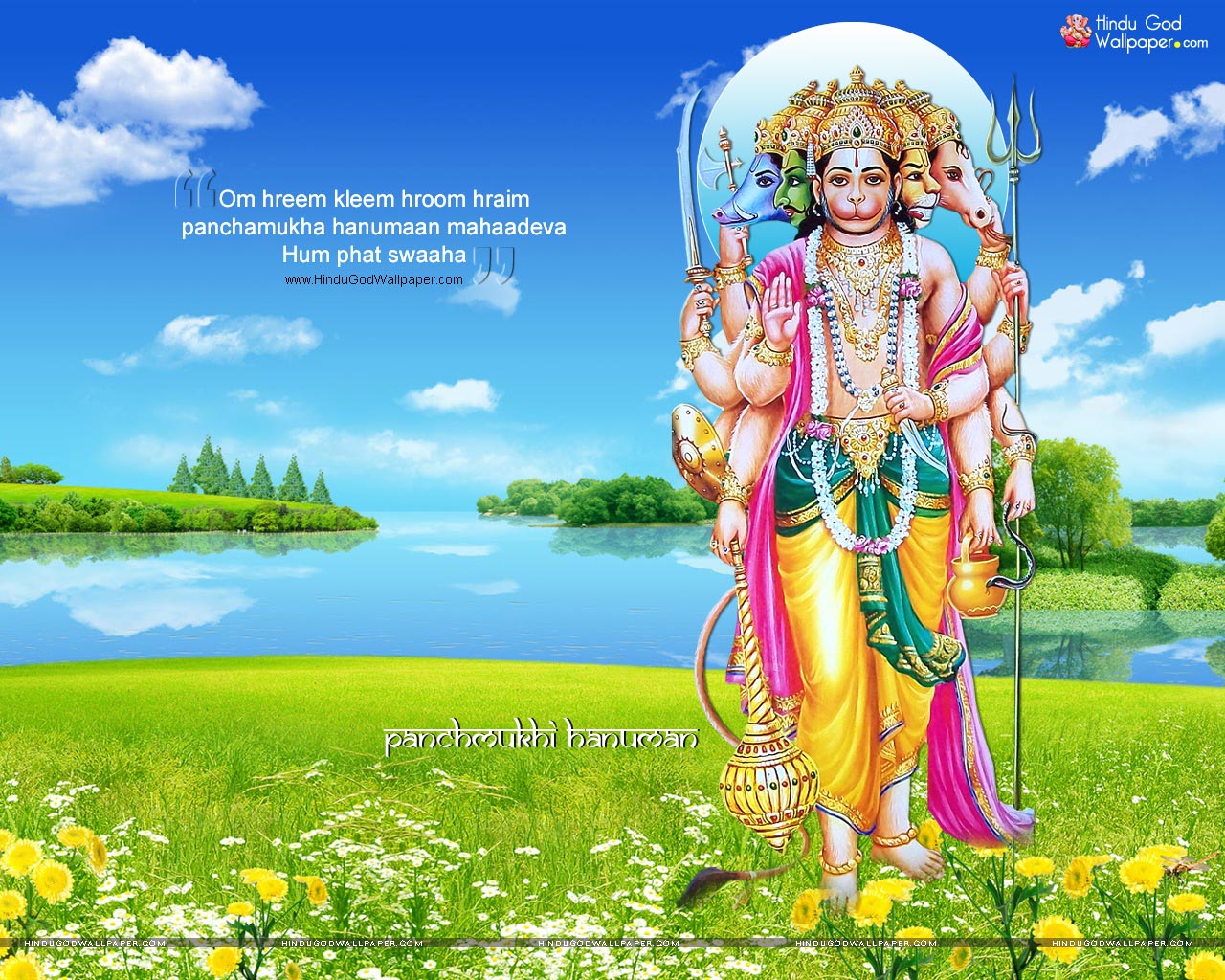Panchmukhi Hanuman Wallpaper Big Size Download
