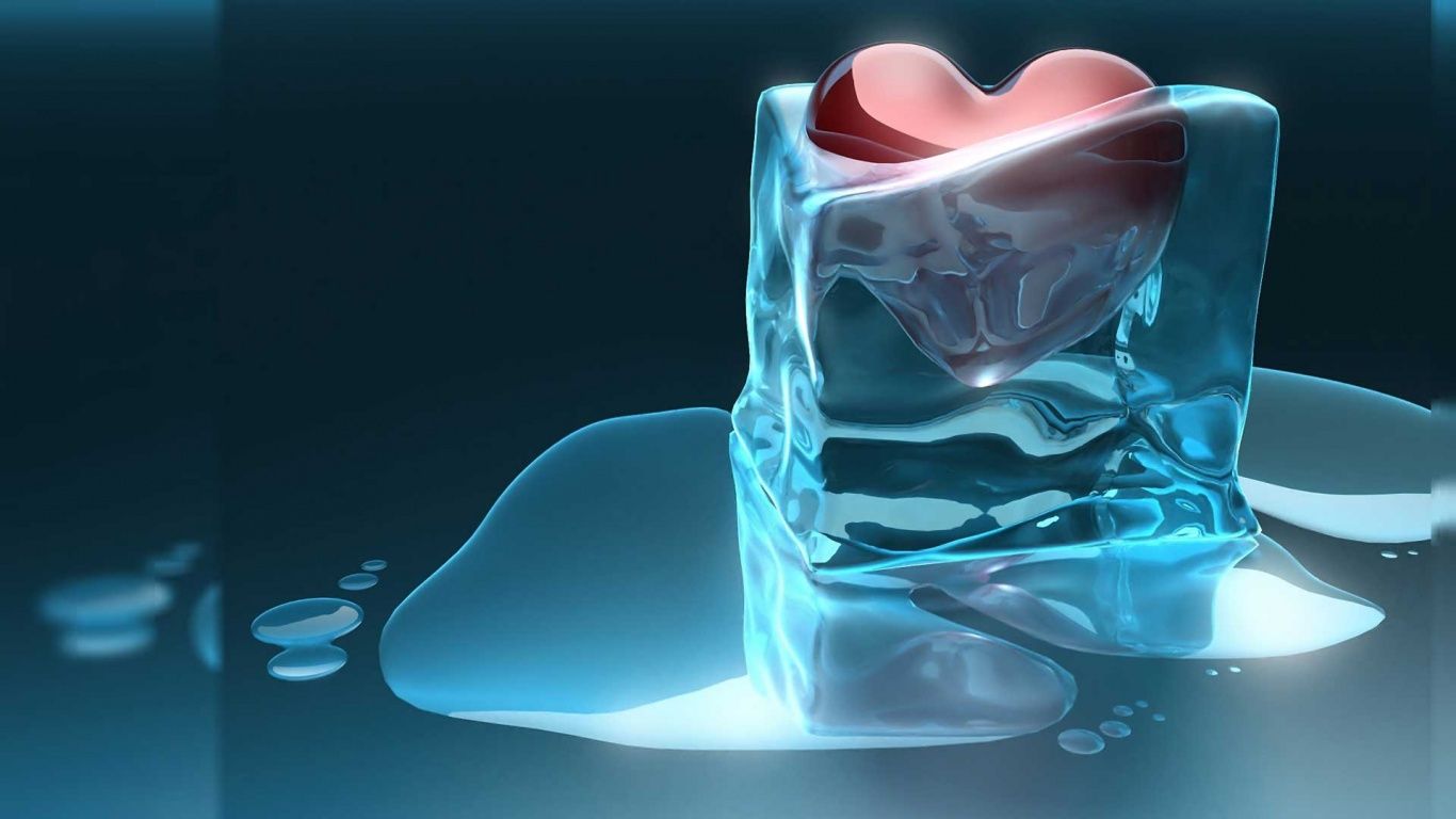 Love 3d Cold Ice 1366x768 HD Wallpapers : Free Download ...