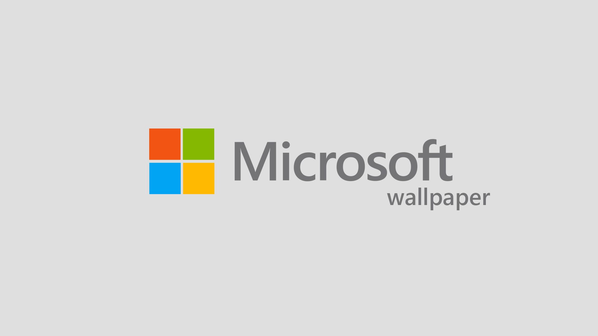 The New Microsoft Logo HD Desktop Wallpaper Background download