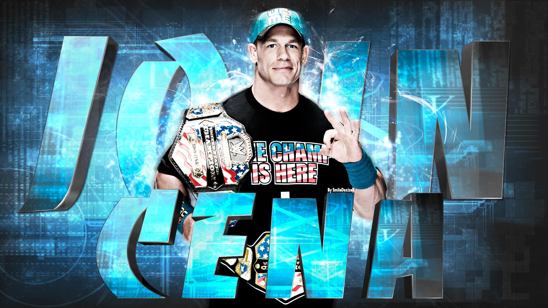 WWE John Cena Wallpaper by SmileDexizeR on DeviantArt