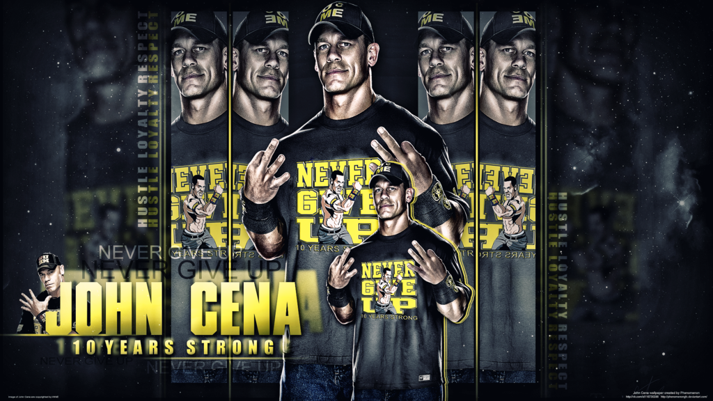 justpict.com John Cena 2013 Yellow Wallpaper
