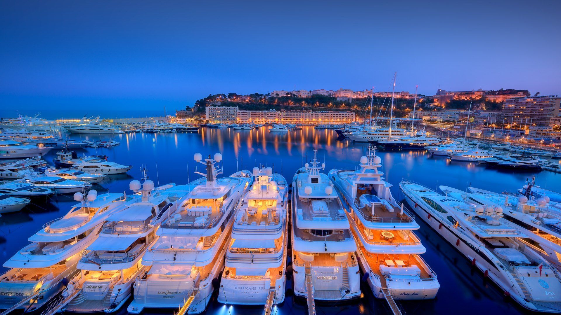 Yachts Port Hercule Monaco ultra hd wallpapers - Ultra High ...