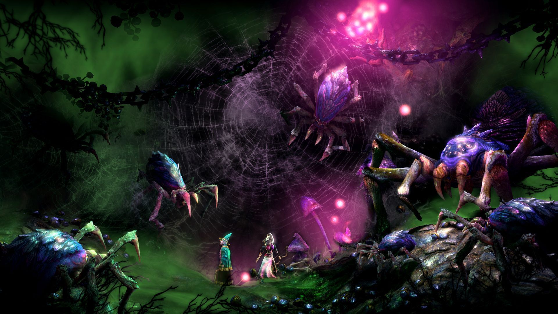 Trine 2 Complete Story: spider trap wallpapers and images ...