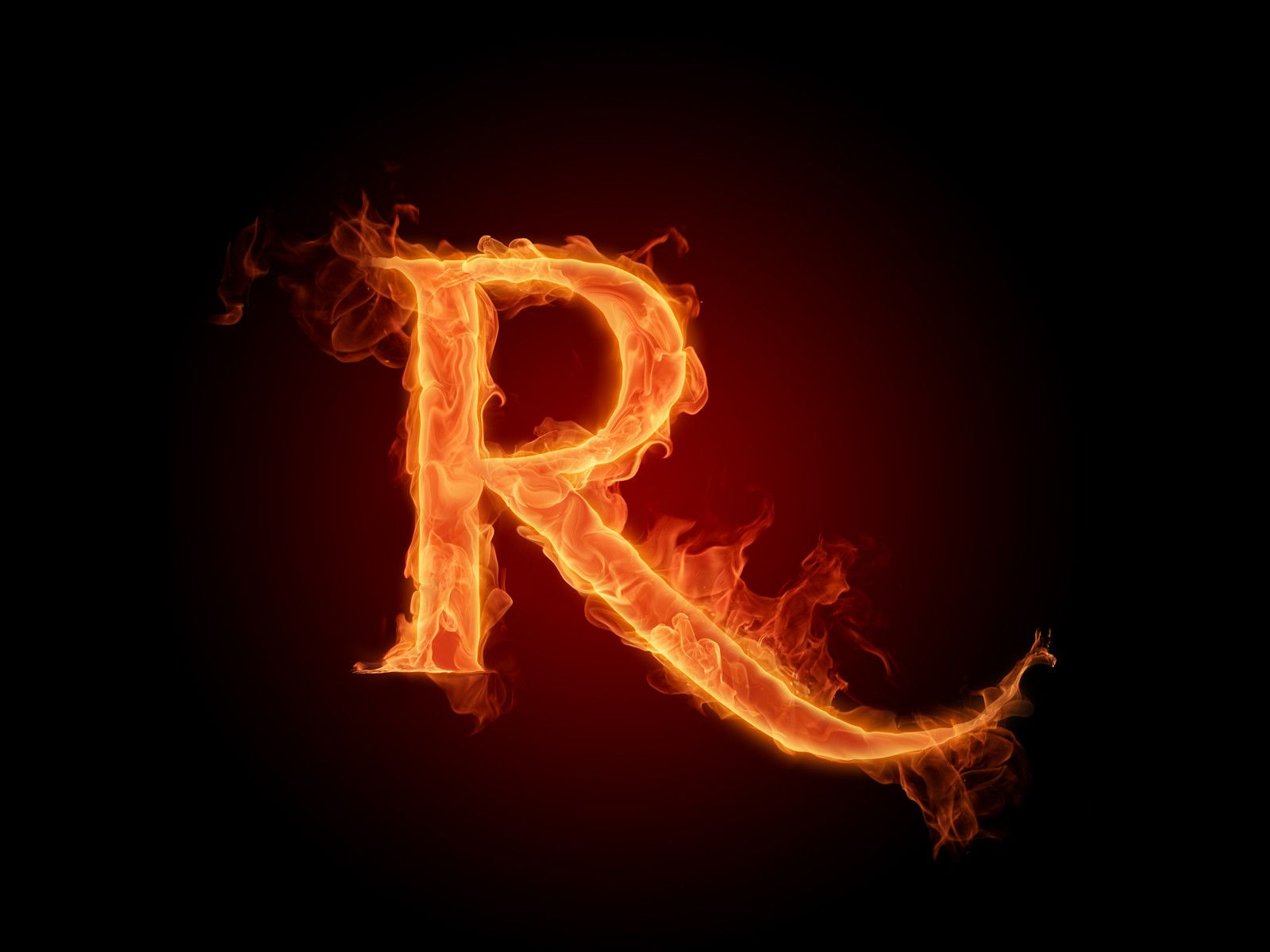 HD Fire Fonts - Fiery Letters and Fiery Numbers 1600x1200 NO.18 ...