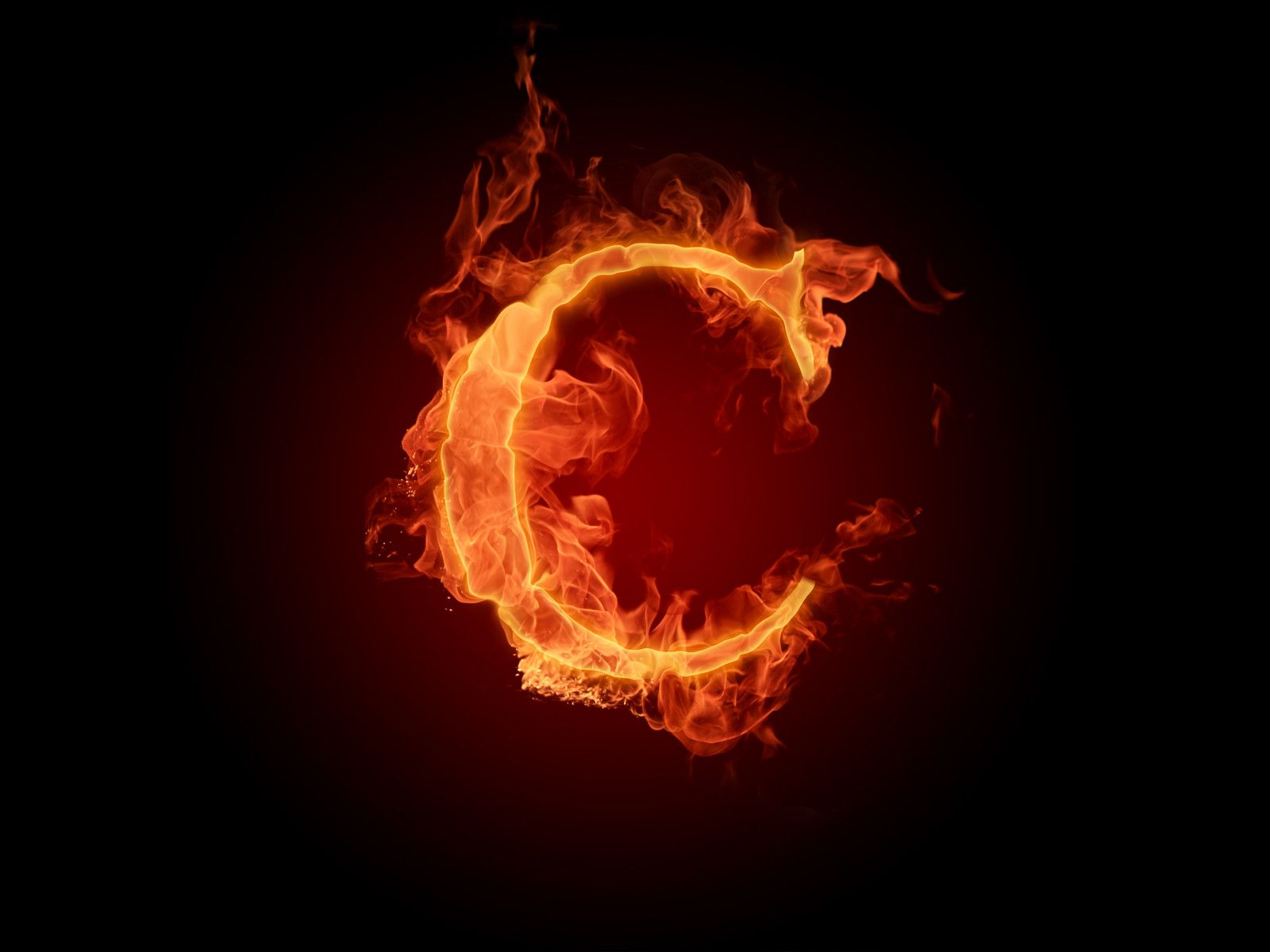 HD Fire Fonts - Fiery Letters and Fiery Numbers 1600x1200 NO.3 ...