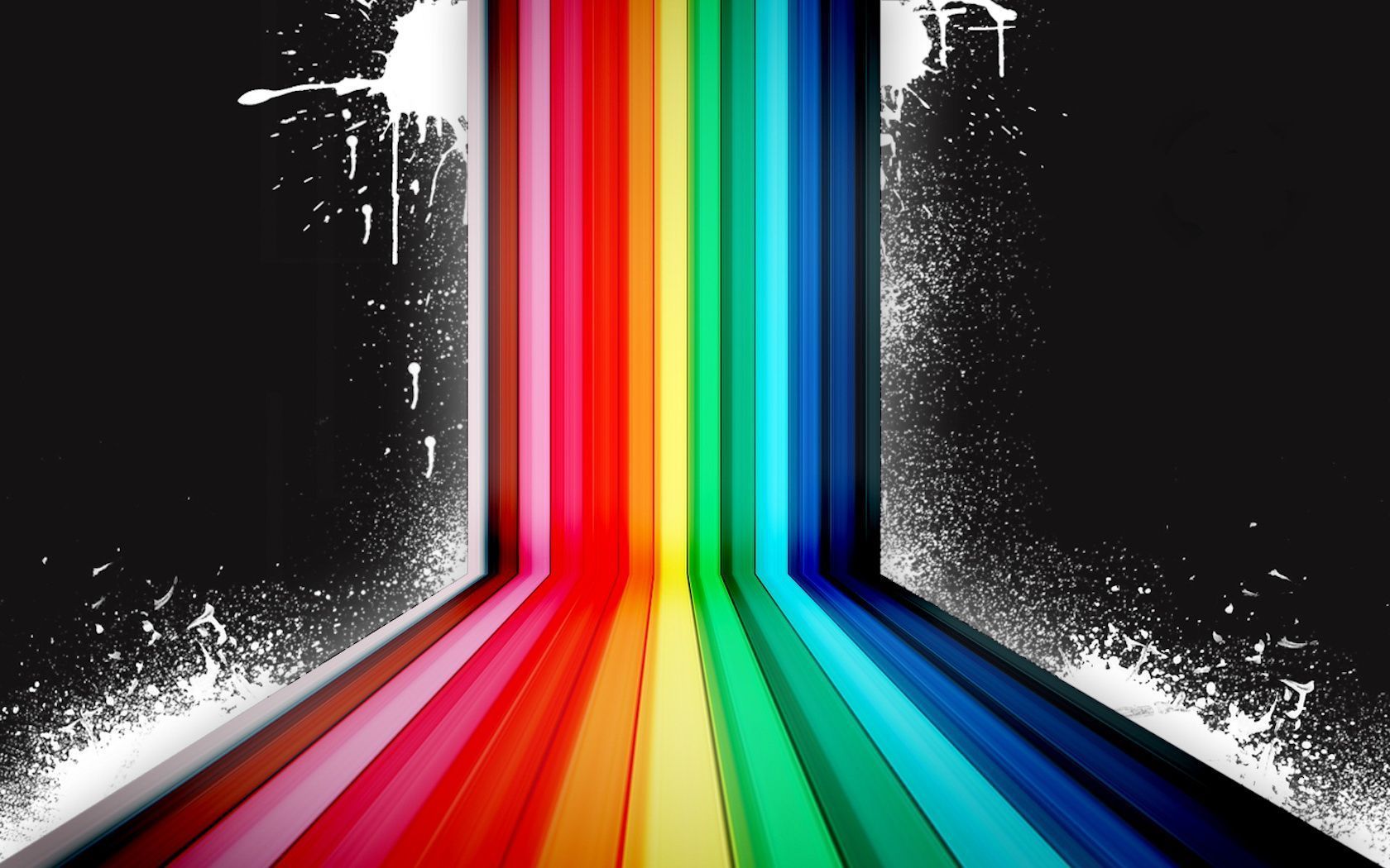Dark Rainbow Vector Wallpapers | HD Wallpapers