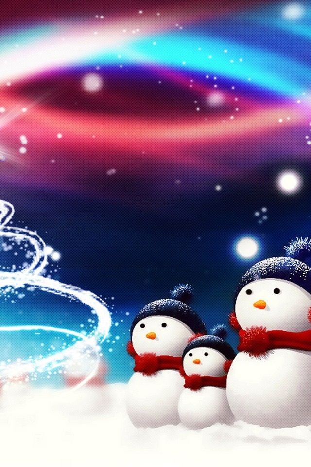 10 HD Christmas iPhone 4S Wallpapers PPT Bird I Saw, I