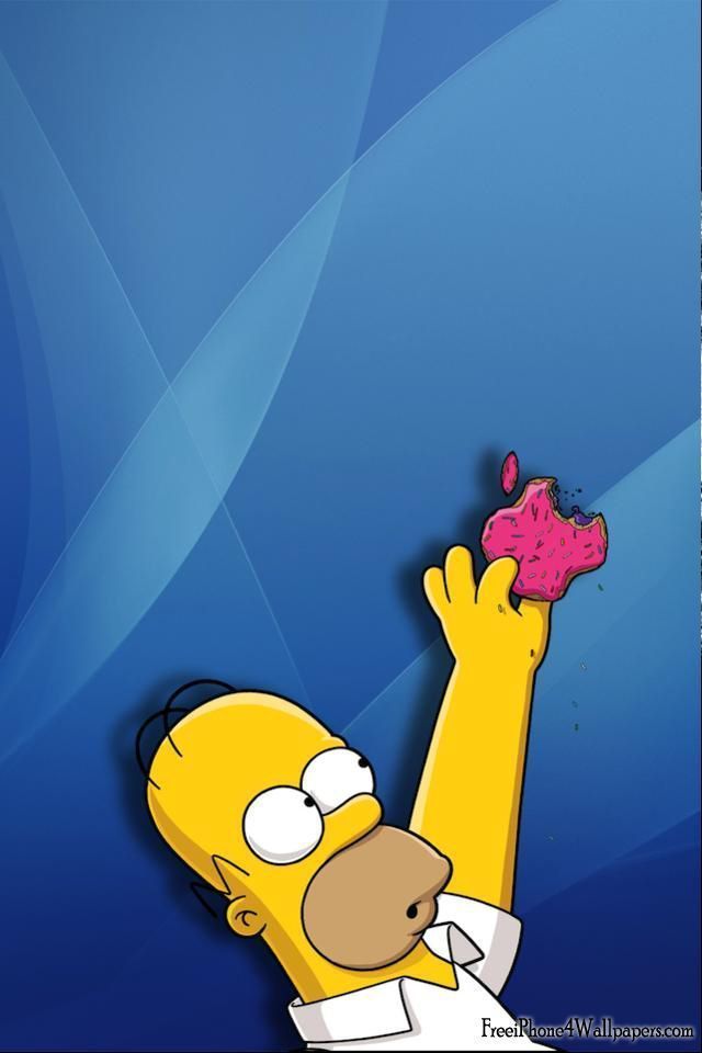 IPhone 4 640 x 960 Homer Simpson Wallpaper and Background iPhone