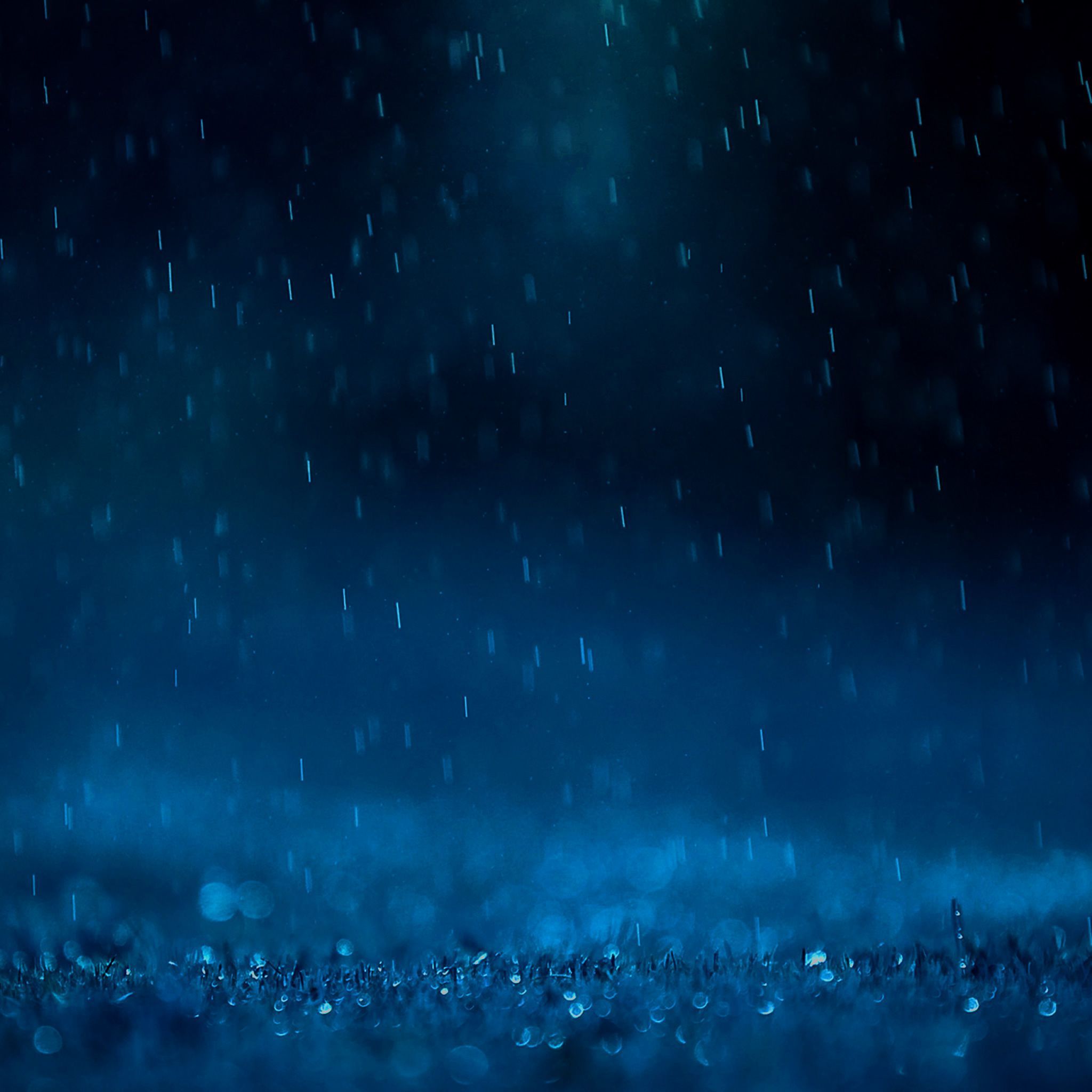 Awesome Blue Rain iPad Air Wallpaper Download | iPhone Wallpapers ...