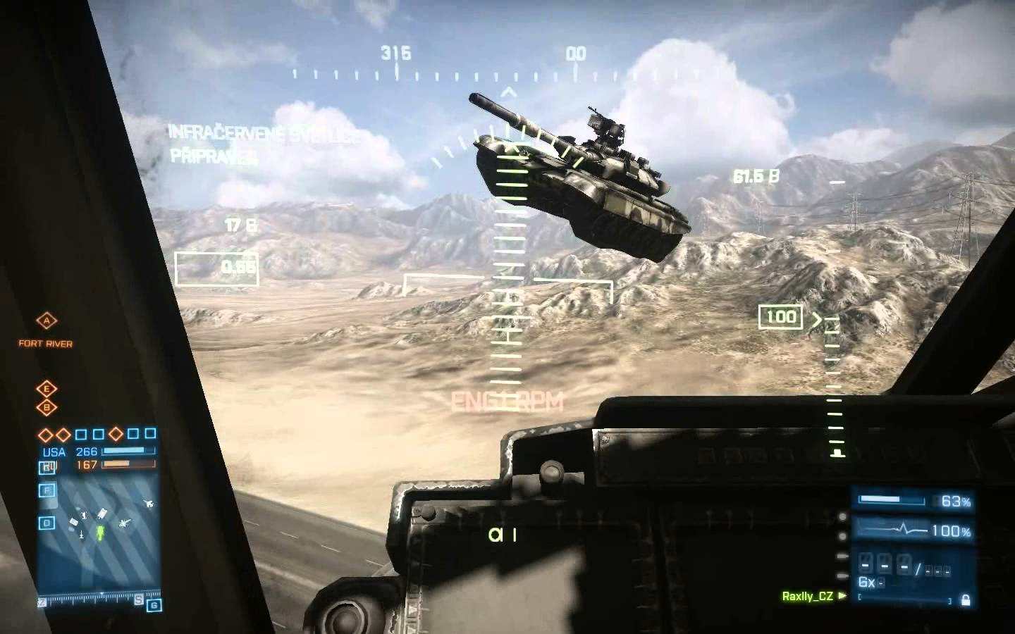 Flying T-90-Only in Battlefield 3? - YouTube