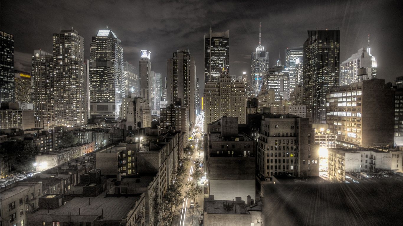 Dark Newyork city Wallpapers HD Backgrounds