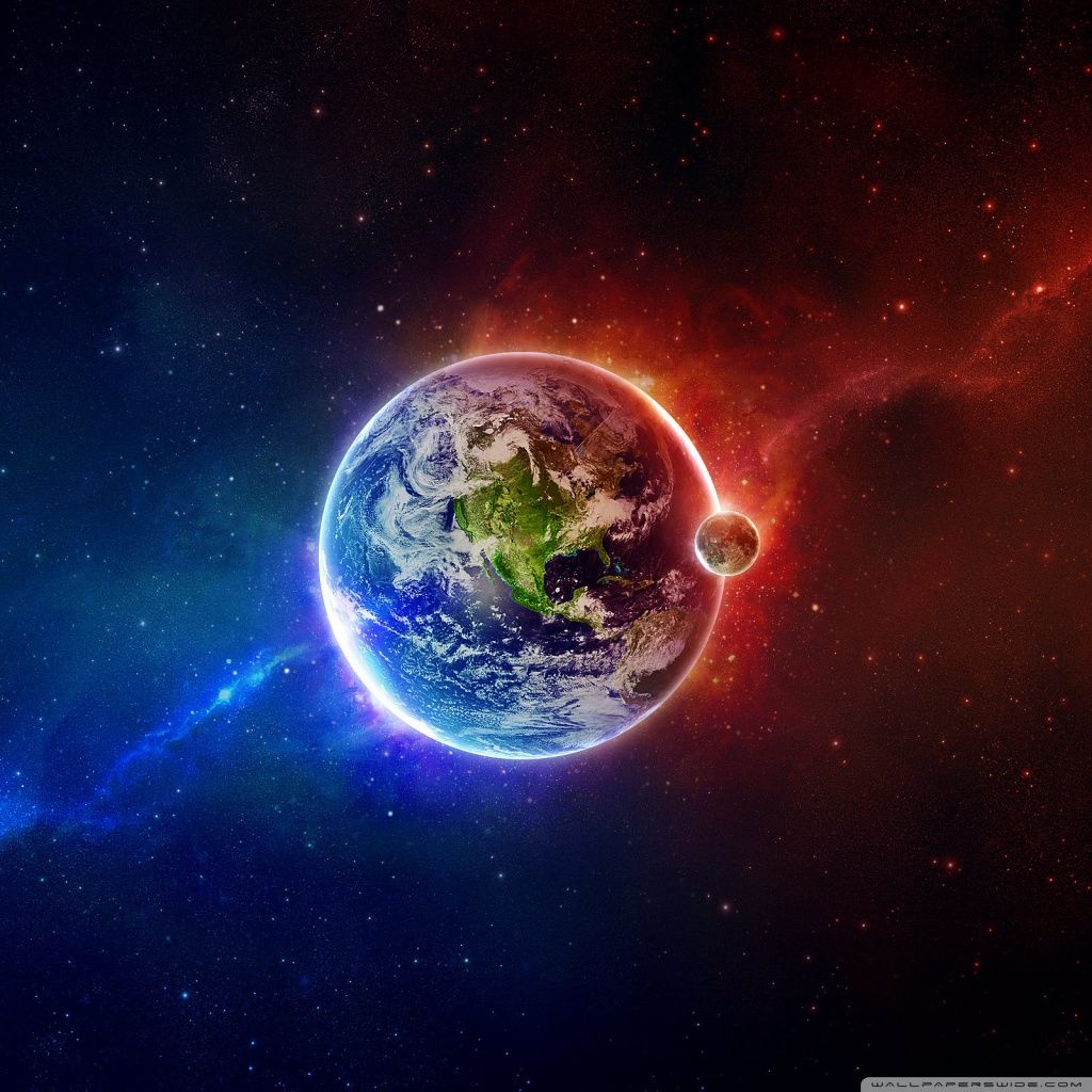 Earth HD desktop wallpaper : Mobile : Dual Monitor