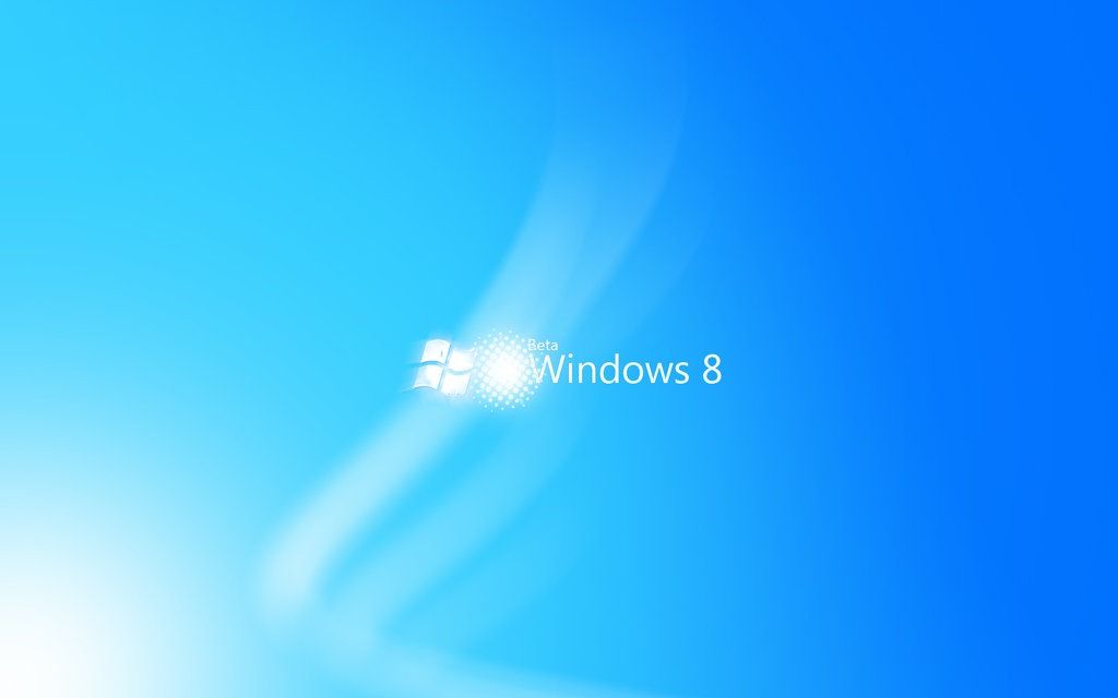 Windows 8 default desktop wallpaper