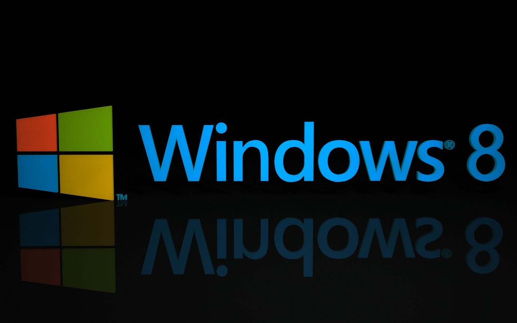 Windows 8 Logo Wallpaper 1680x1050px