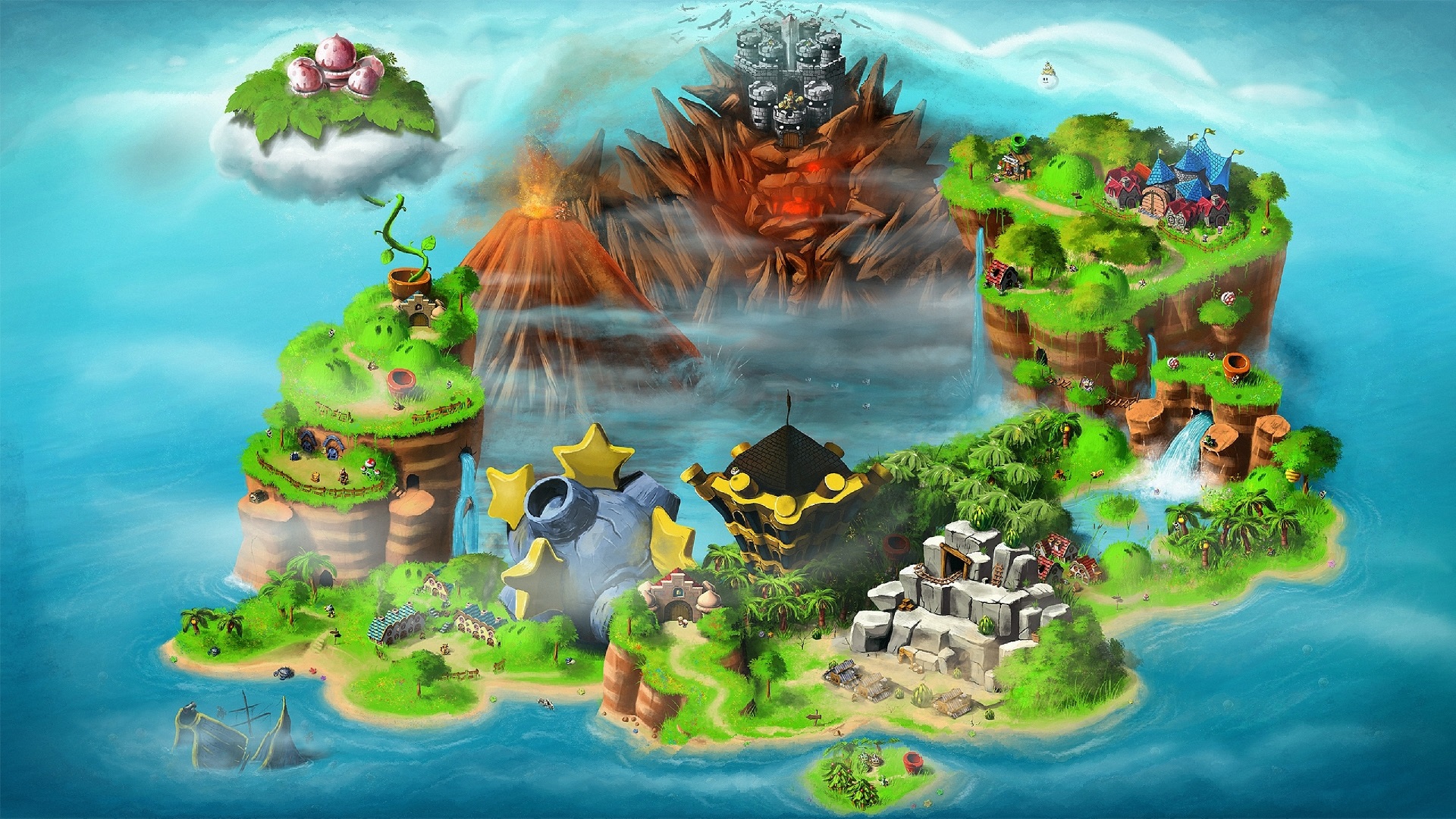 5 Super Mario Rpg: Legend Of The Seven Stars HD Wallpapers ...