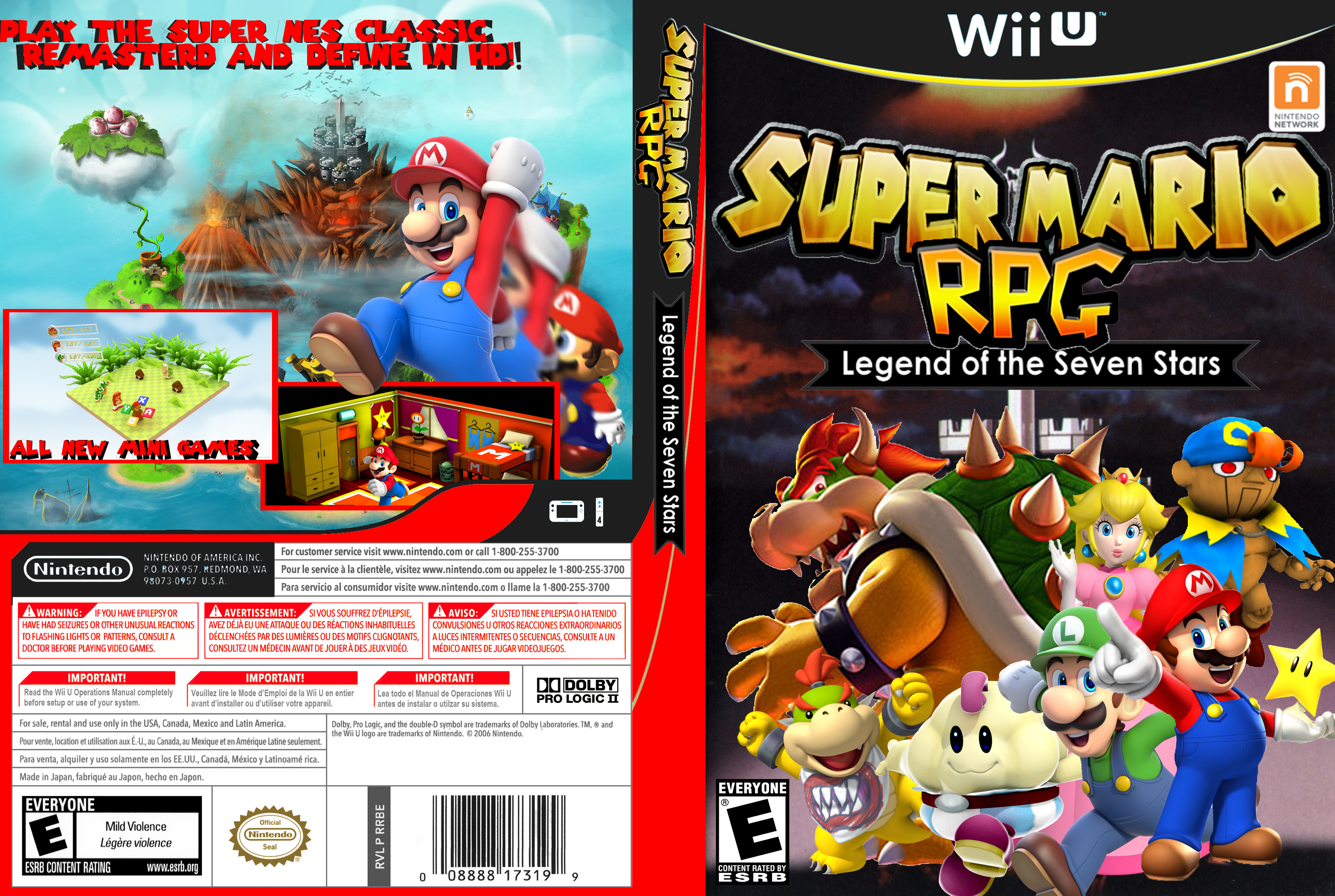 Super Mario RPG Lengend of the seven stars wii u by ...