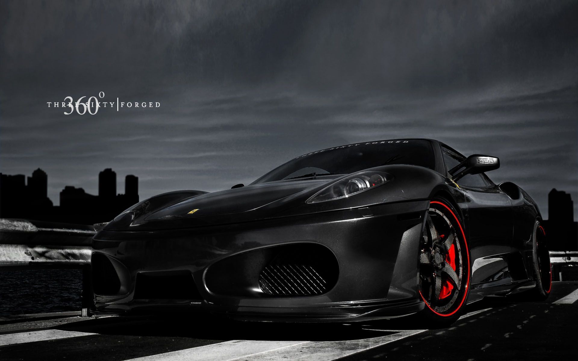 Download Ferrari Black Sport Car Wallpaper 2171 0x0