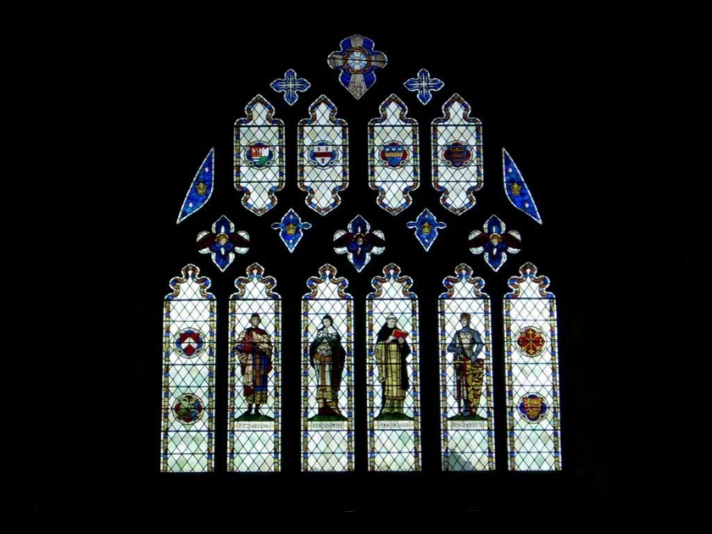 Stepterix: Wednesday wallpaper: Stained Glass Window