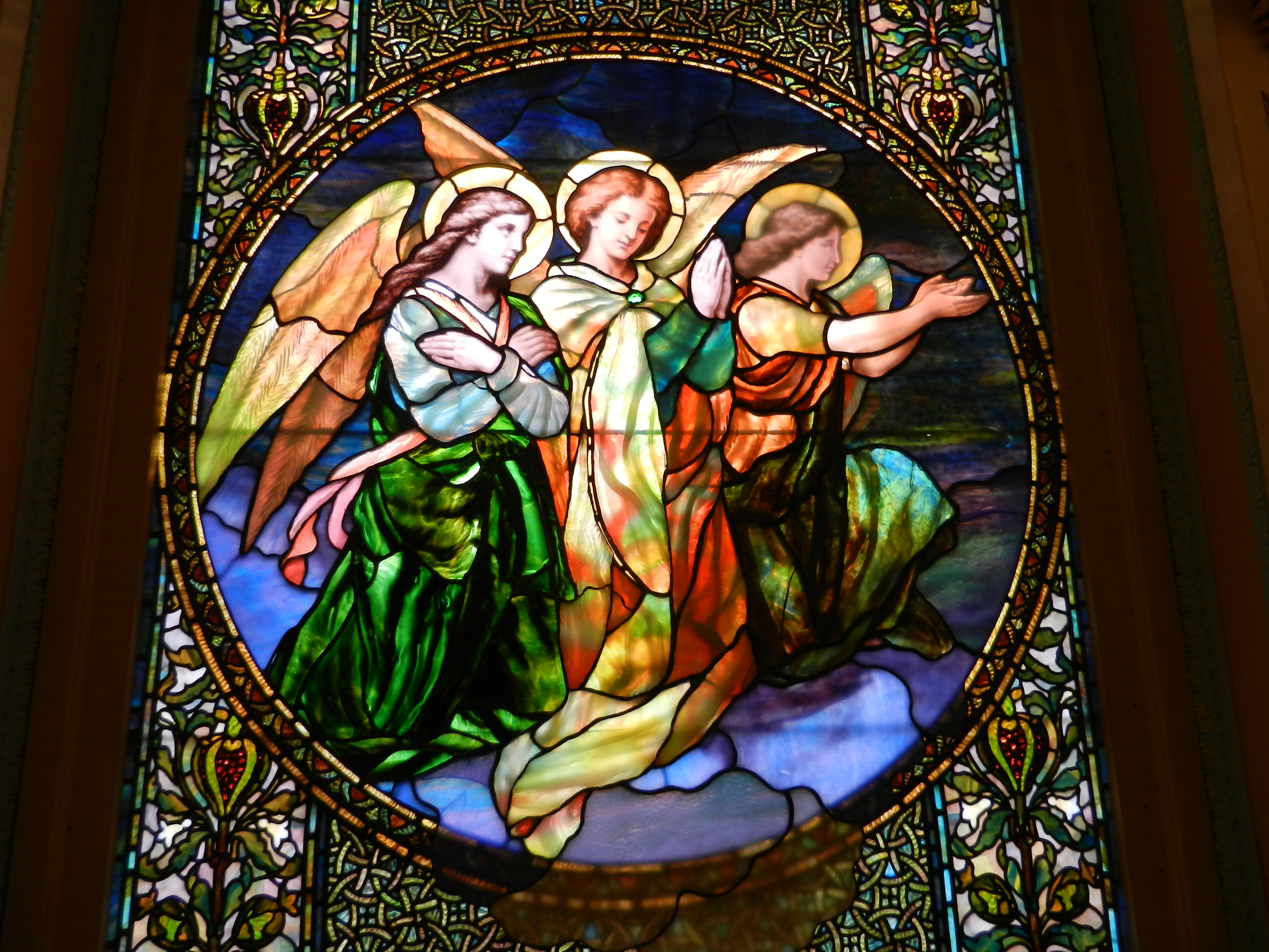 Stained glass art window religion r wallpaper | 1600x1200 | 182573 ...