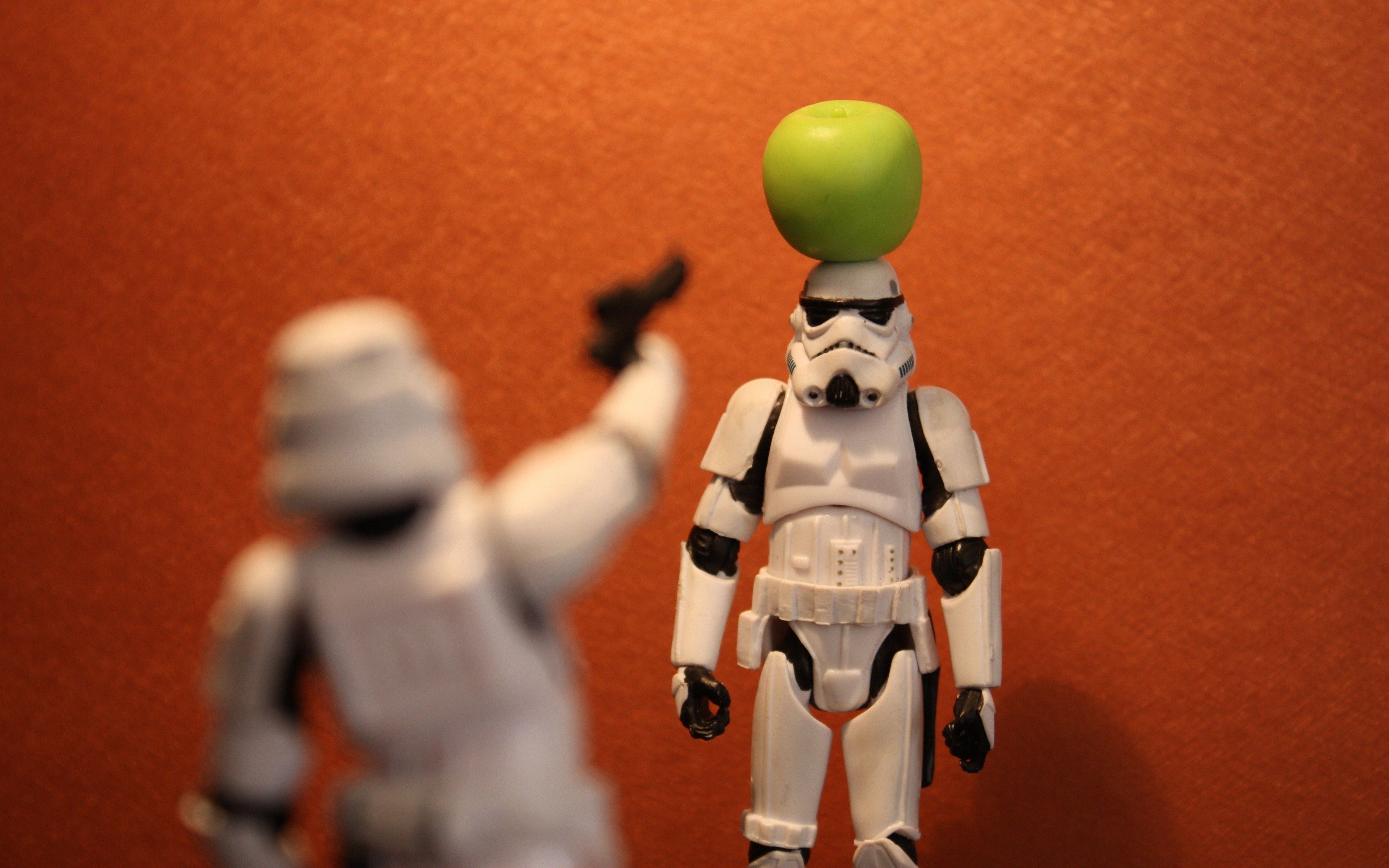 Star wars stormtroopers funny toys miniature apples wallpaper ...
