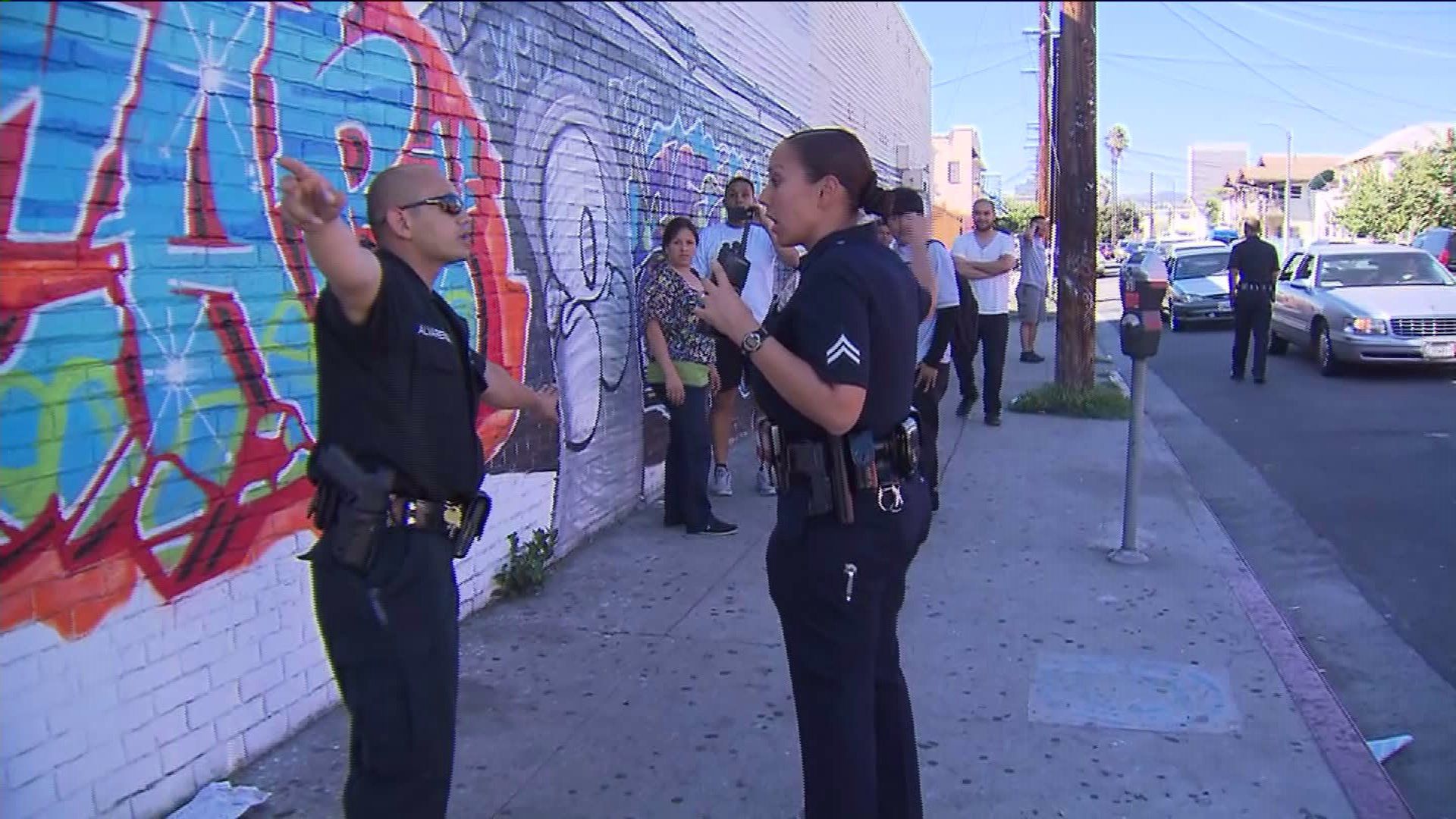 Shots Fired as LAPD Searches for Gunman in Pico-Union | KTLA