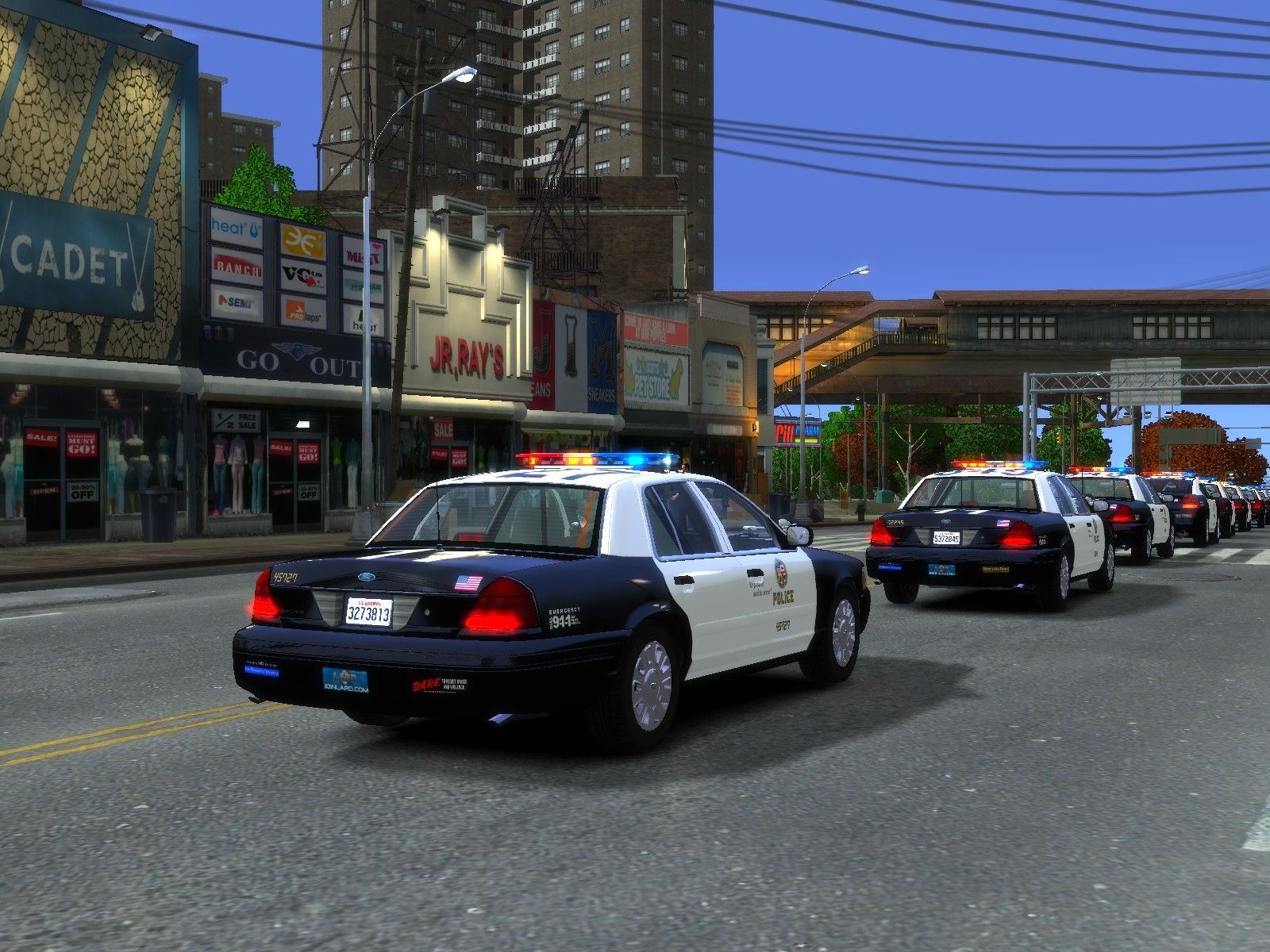 LAPD moving to a funeral - GTA IV Galleries - LCPDFR.com